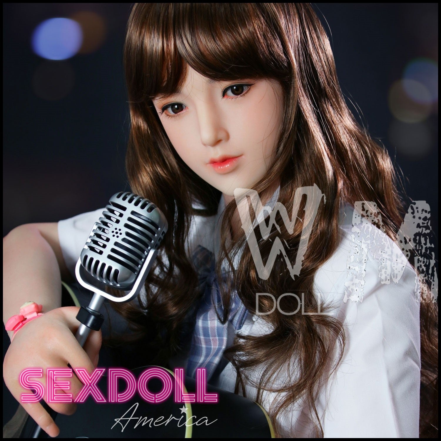 Realistic Sex Doll 165 (5'5") I-Cup Wei Brunette (Head #S3) Full Silicone - WM Doll by Sex Doll America