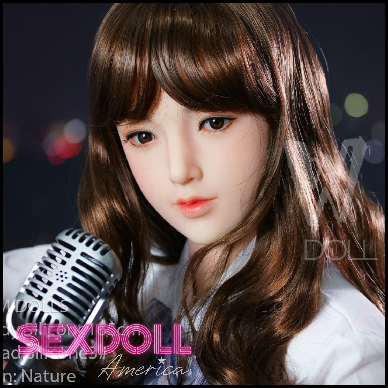 Realistic Sex Doll 165 (5'5") I-Cup Wei Brunette (Head #S3) Full Silicone - WM Doll by Sex Doll America