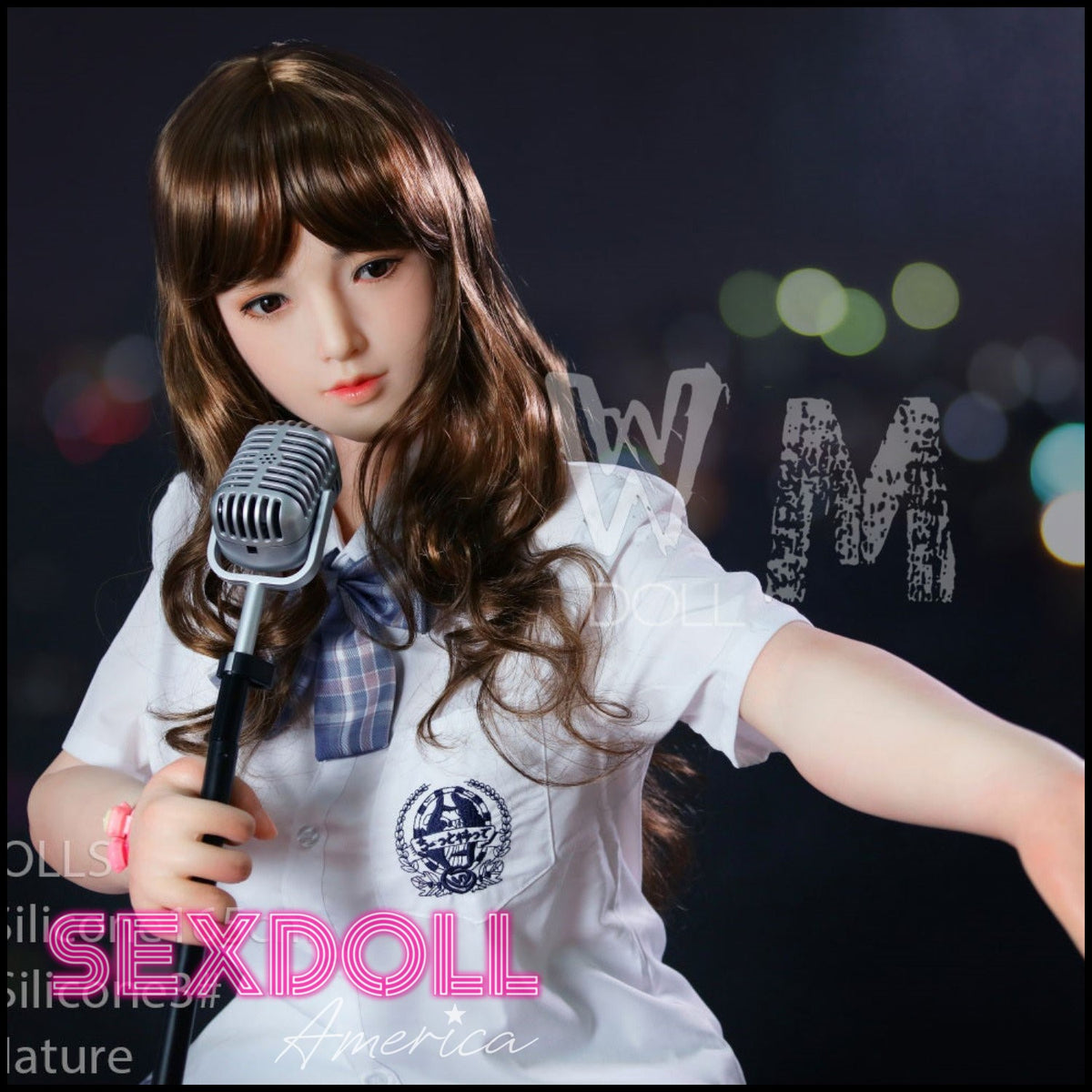 Realistic Sex Doll 165 (5'5") I-Cup Wei Brunette (Head #S3) Full Silicone - WM Doll by Sex Doll America