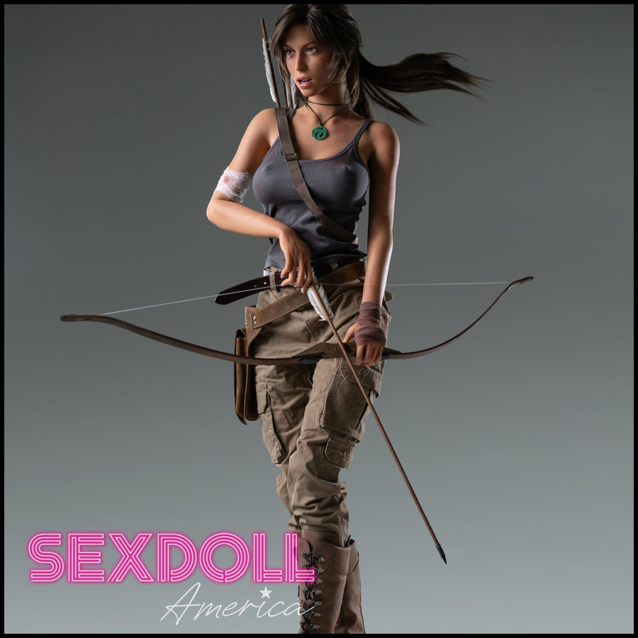 Realistic Sex Doll 166 (5'5") G-Cup Adventure Lady Dark Tan - Full Silicone - Game Lady by Sex Doll America