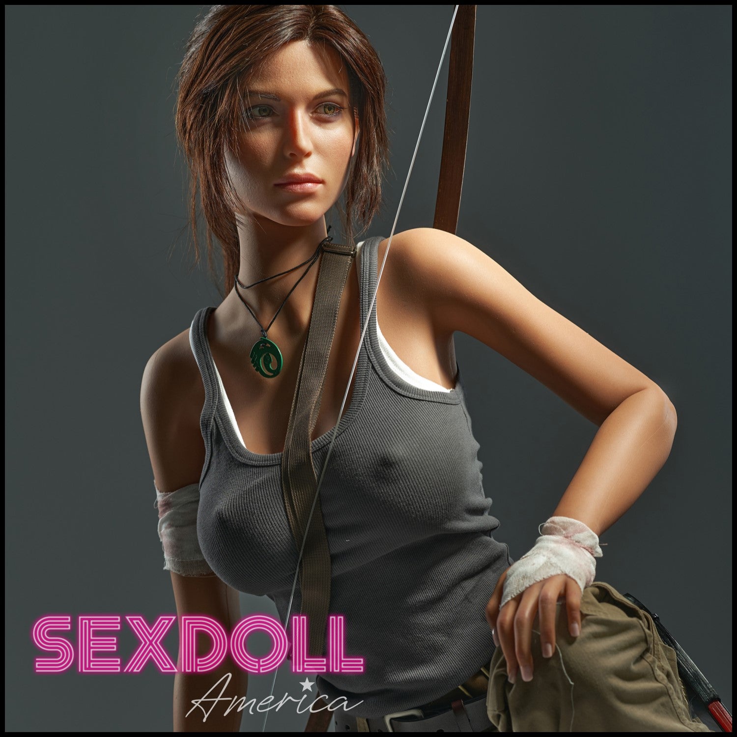 Realistic Sex Doll 166 (5'5") G-Cup Adventure Lady - Full Silicone - Game Lady by Sex Doll America