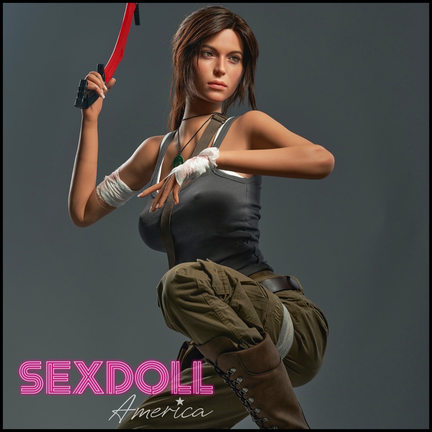 Realistic Sex Doll 166 (5'5") G-Cup Adventure Lady - Full Silicone - Game Lady by Sex Doll America