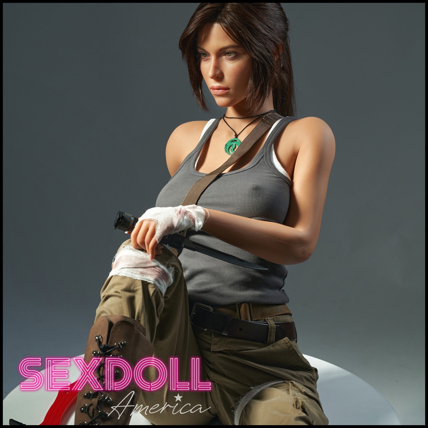 Realistic Sex Doll 166 (5'5") G-Cup Adventure Lady - Full Silicone - Game Lady by Sex Doll America