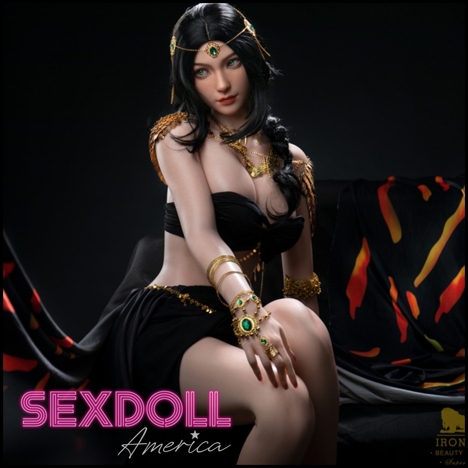 Realistic Sex Doll 166 (5'5") F-Cup Kitty Sexy (Head #S32) Full Silicone - IRONTECH Dolls by Sex Doll America