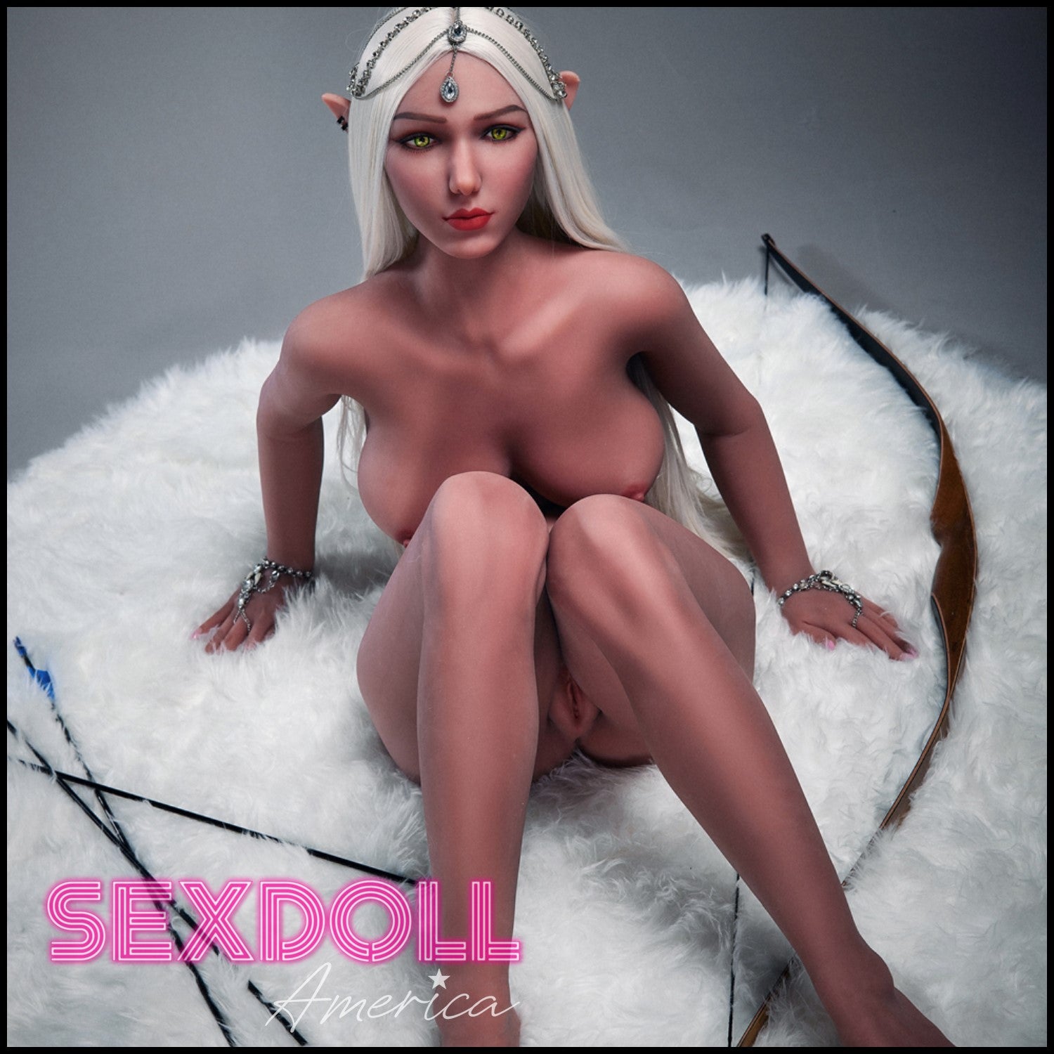 Realistic Sex Doll 166 (5'5") G-Cup Scarlet Elf - IRONTECH Dolls by Sex Doll America