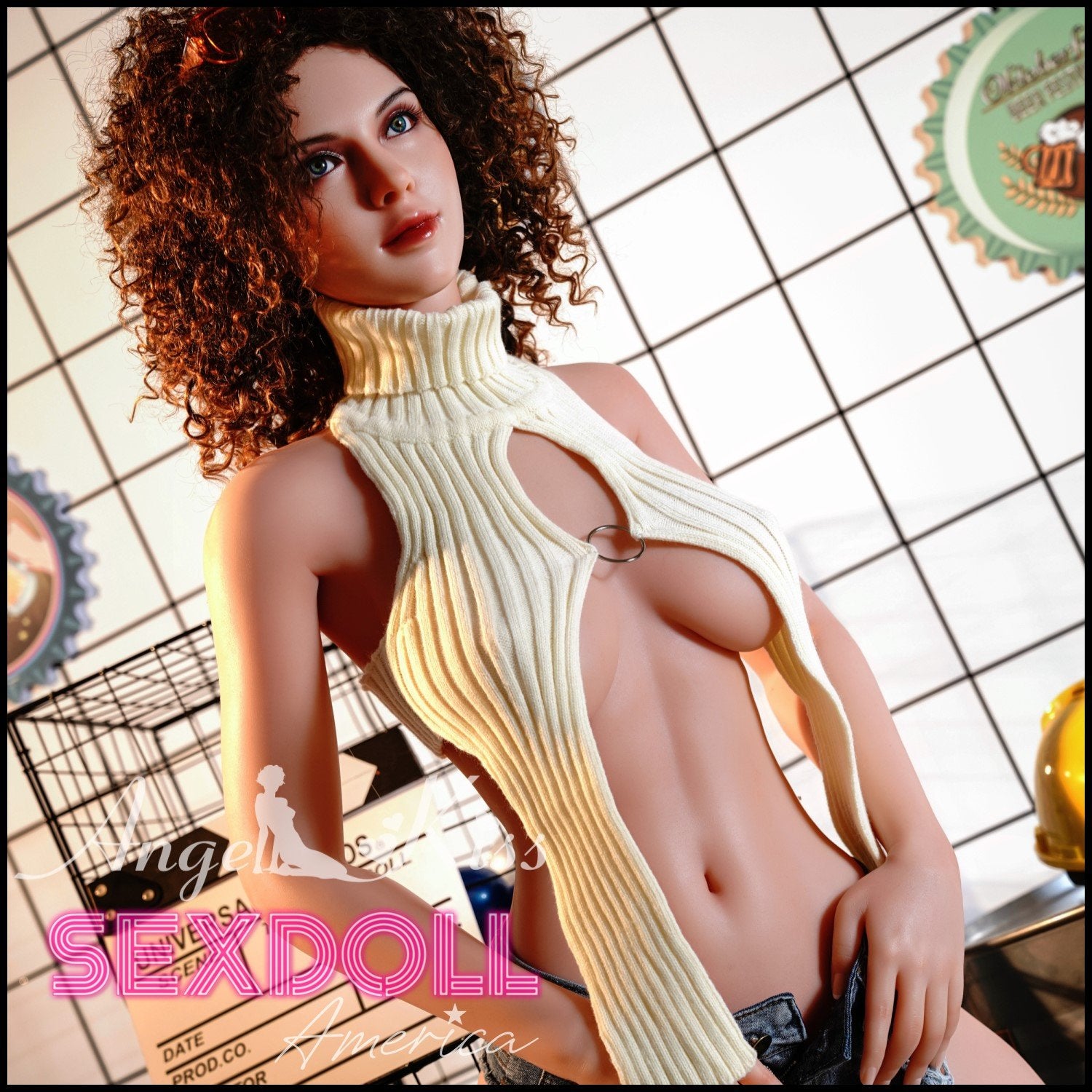 Realistic Sex Doll 167 (5'6") G-Cup Courtney (Head #LS14) Full Silicone - Angel Kiss by Sex Doll America