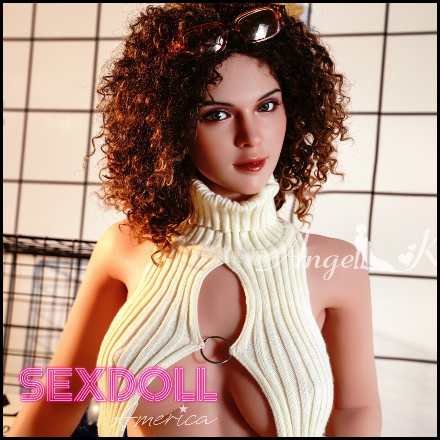 Realistic Sex Doll 167 (5'6") G-Cup Courtney (Head #LS14) Full Silicone - Angel Kiss by Sex Doll America