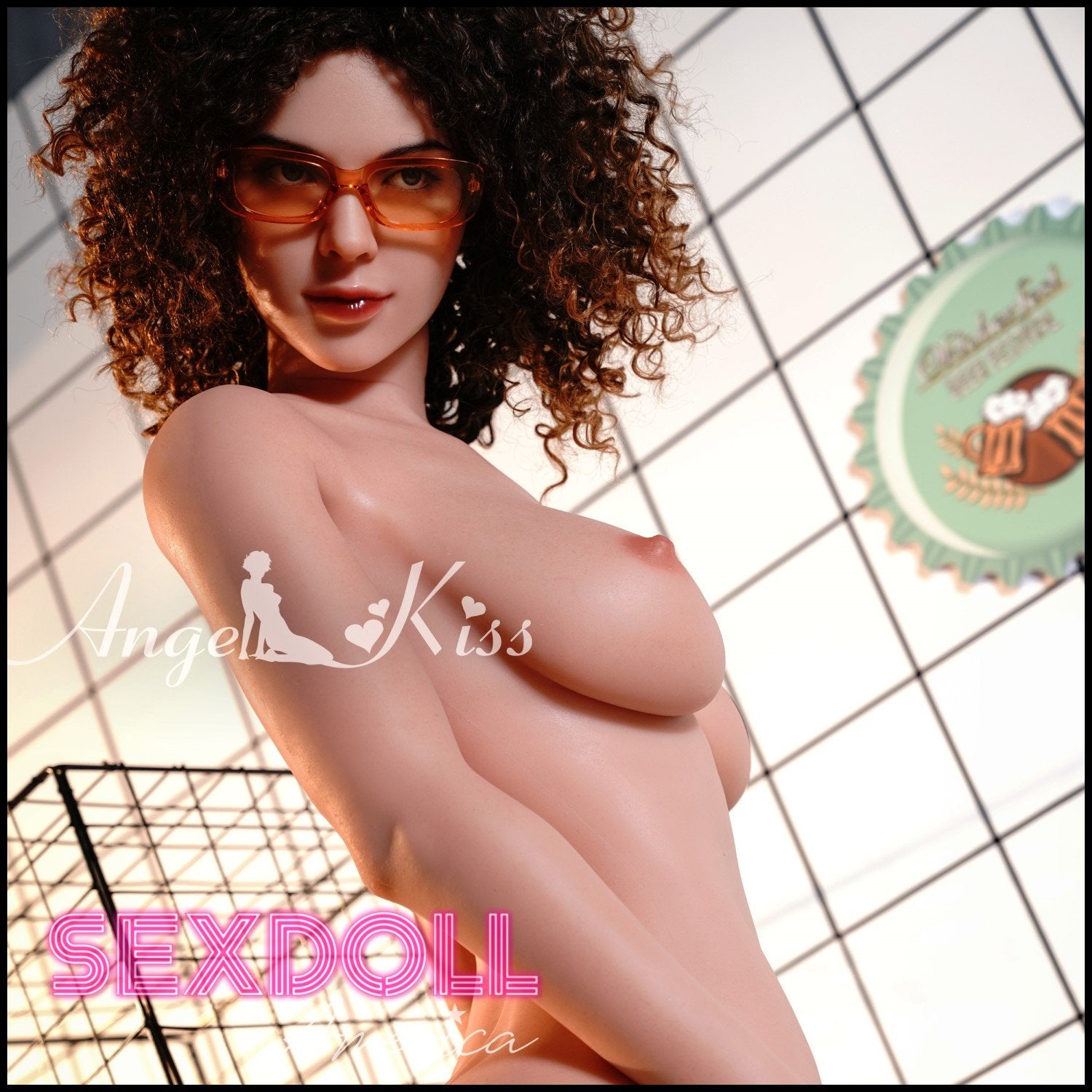 Realistic Sex Doll 167 (5'6") G-Cup Courtney (Head #LS14) Full Silicone - Angel Kiss by Sex Doll America