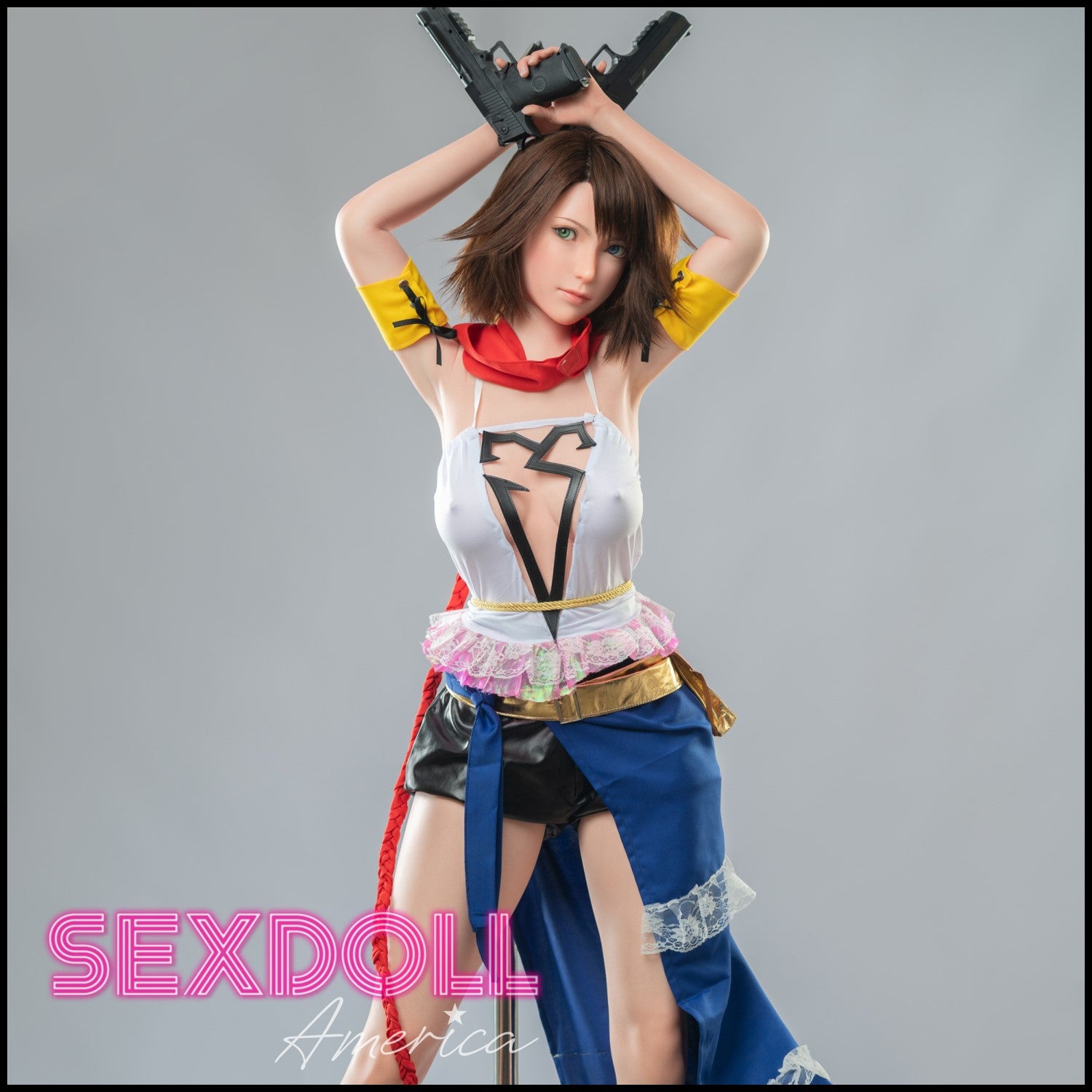 Realistic Sex Doll 167 (5'6") D-Cup Fantasy Lady Sexy - Full Silicone - Game Lady by Sex Doll America