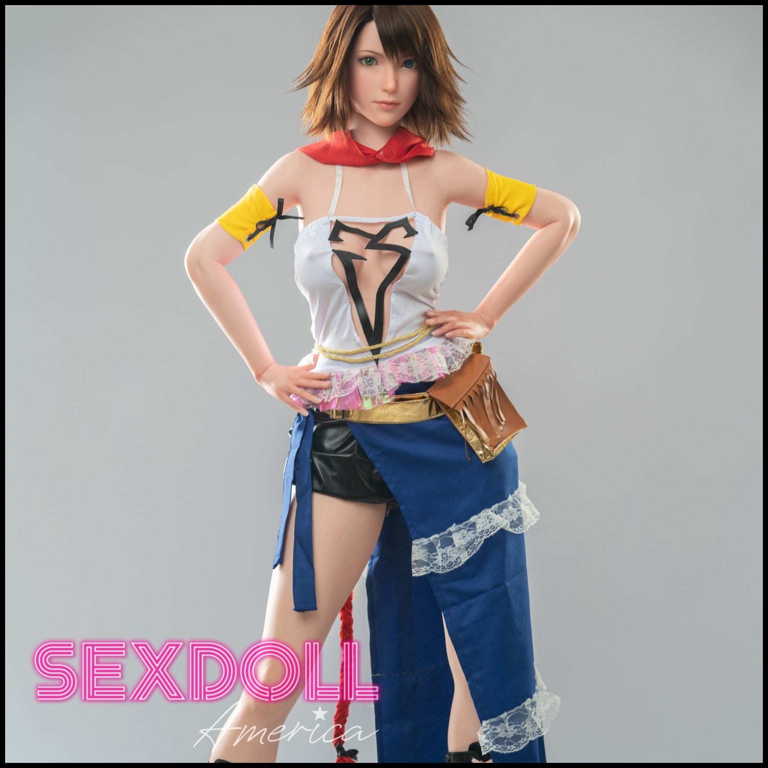 Realistic Sex Doll 167 (5'6") D-Cup Fantasy Lady Sexy - Full Silicone - Game Lady by Sex Doll America