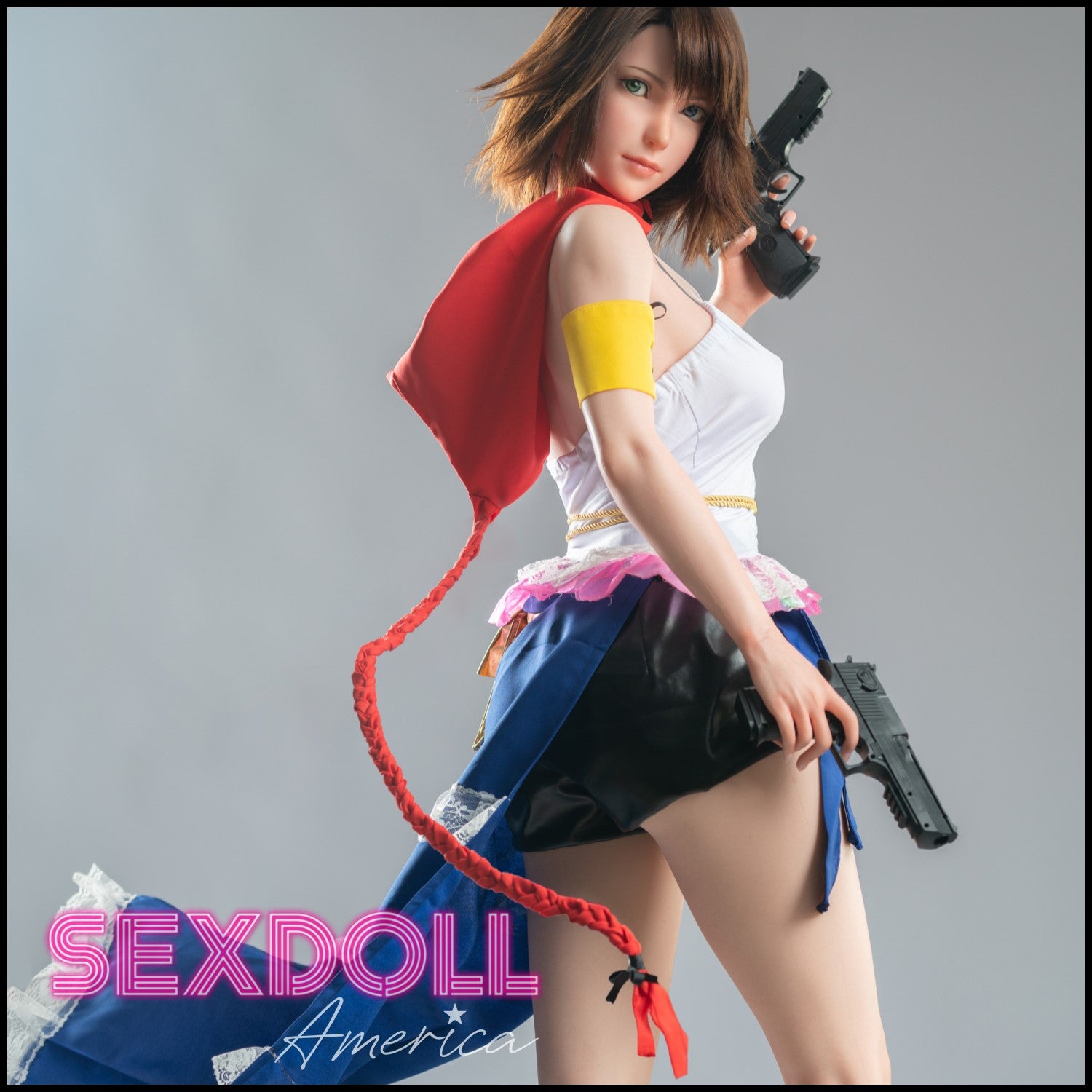 Realistic Sex Doll 167 (5'6") D-Cup Fantasy Lady Sexy - Full Silicone - Game Lady by Sex Doll America