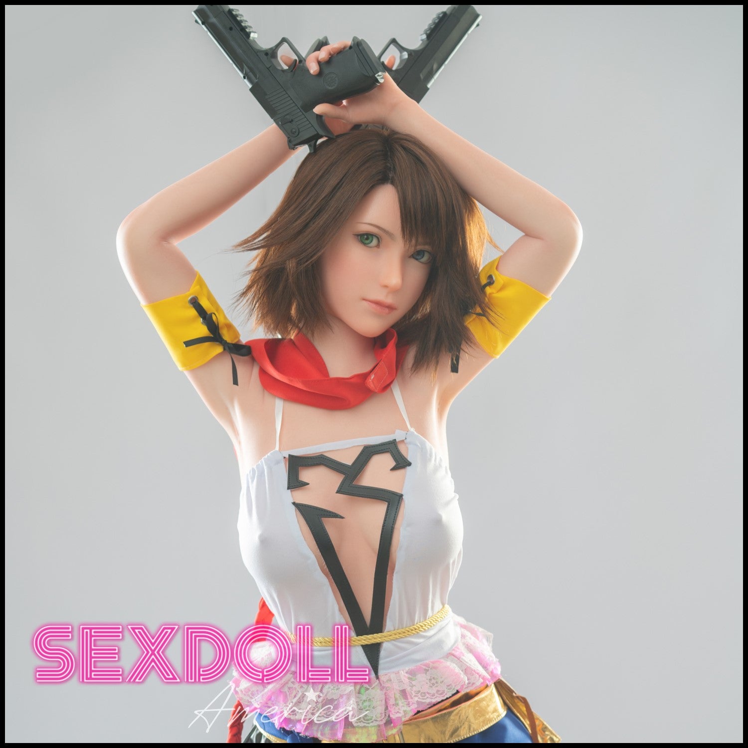 Realistic Sex Doll 167 (5'6") D-Cup Fantasy Lady Sexy - Full Silicone - Game Lady by Sex Doll America