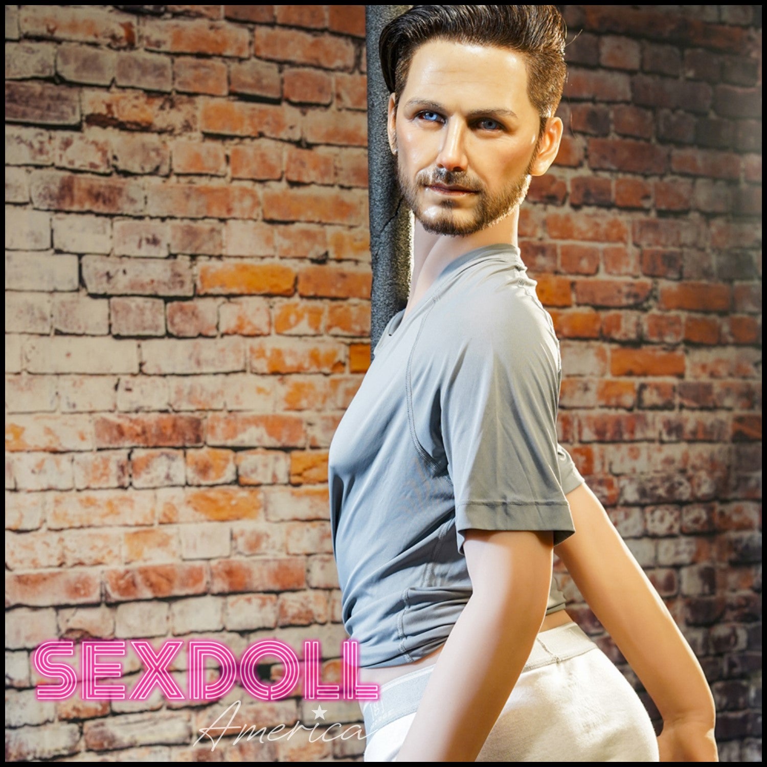 Realistic Sex Doll 167 (5'6") David (Head #49) Male - HR Doll by Sex Doll America