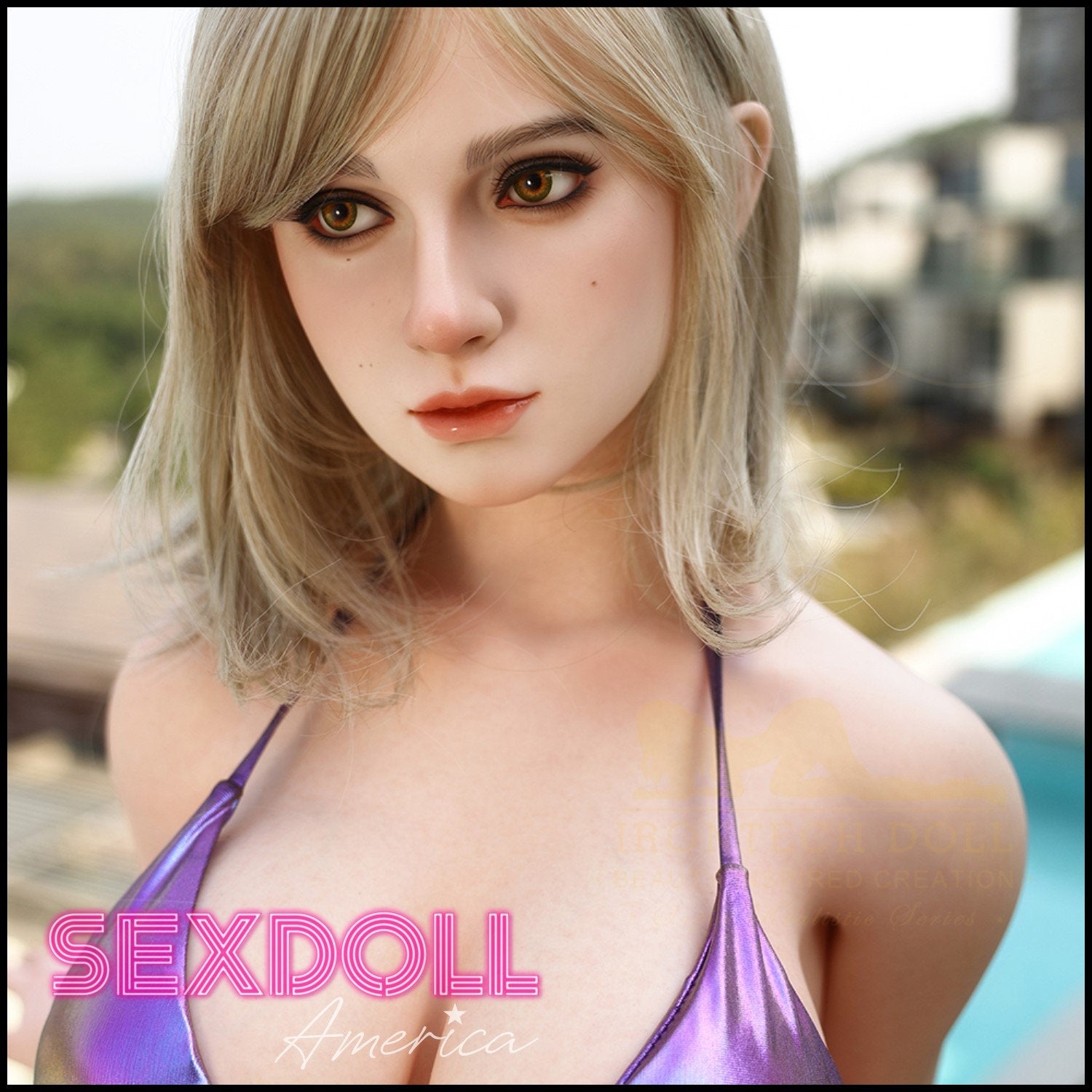 Realistic Sex Doll 167 (5'6") G-Cup Tina (Head #S45) Full Silicone - IRONTECH Dolls by Sex Doll America