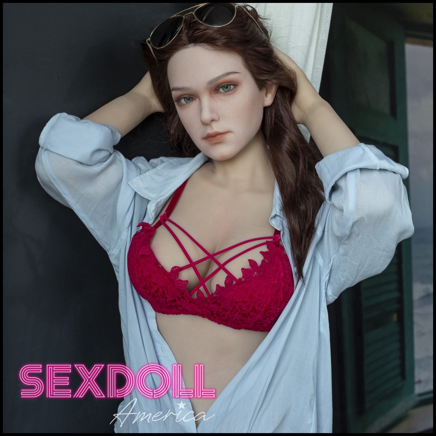 Realistic Sex Doll 167 (5'6") E-Cup Vanesa Red (Silicone Head) - Starpery by Sex Doll America