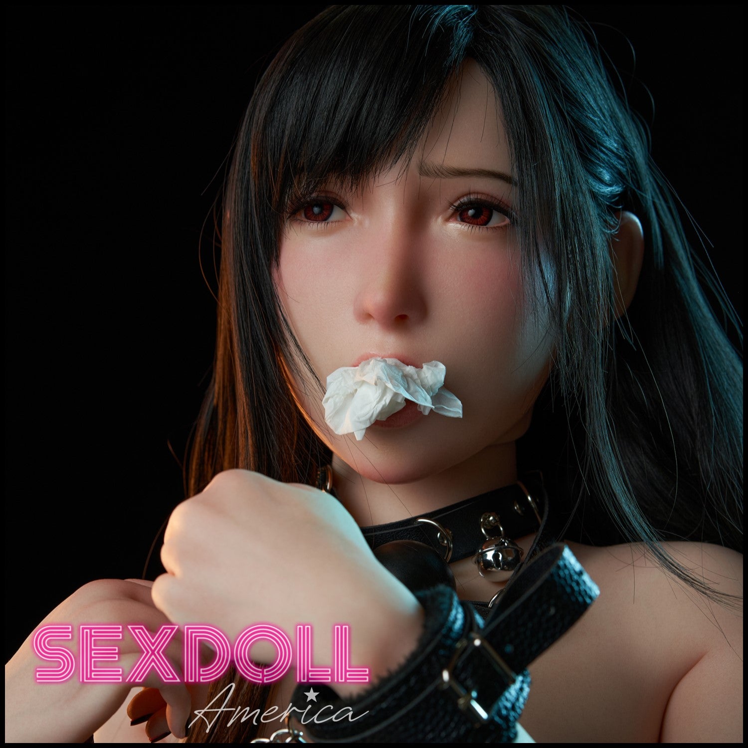 Realistic Sex Doll 167 (5'6") D-Cup Fantasy Lady Open Mouth - Full Silicone - Game Lady by Sex Doll America