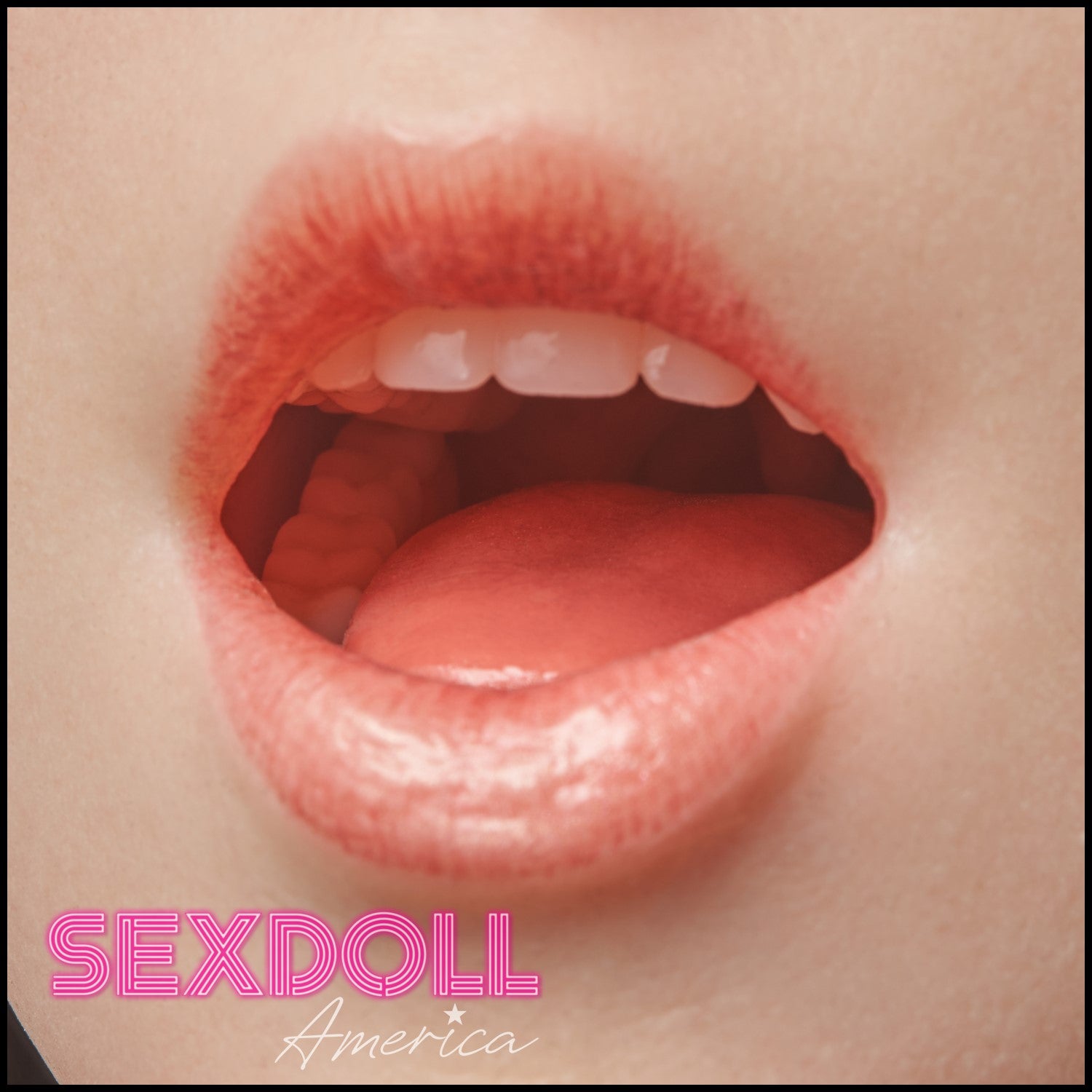 Realistic Sex Doll 167 (5'6") D-Cup Fantasy Lady Open Mouth - Full Silicone - Game Lady by Sex Doll America