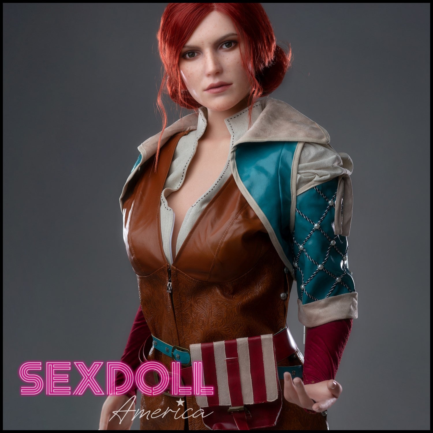 Realistic Sex Doll 168 (5'6") D-Cup Fearless Lady - Full Silicone - Game Lady by Sex Doll America