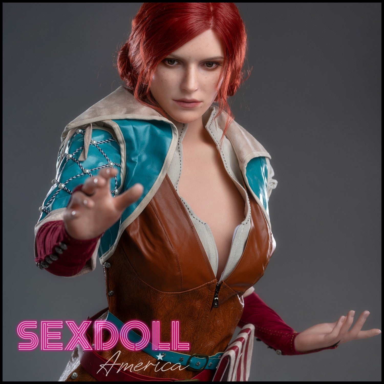 Realistic Sex Doll 168 (5'6") D-Cup Fearless Lady - Full Silicone - Game Lady by Sex Doll America