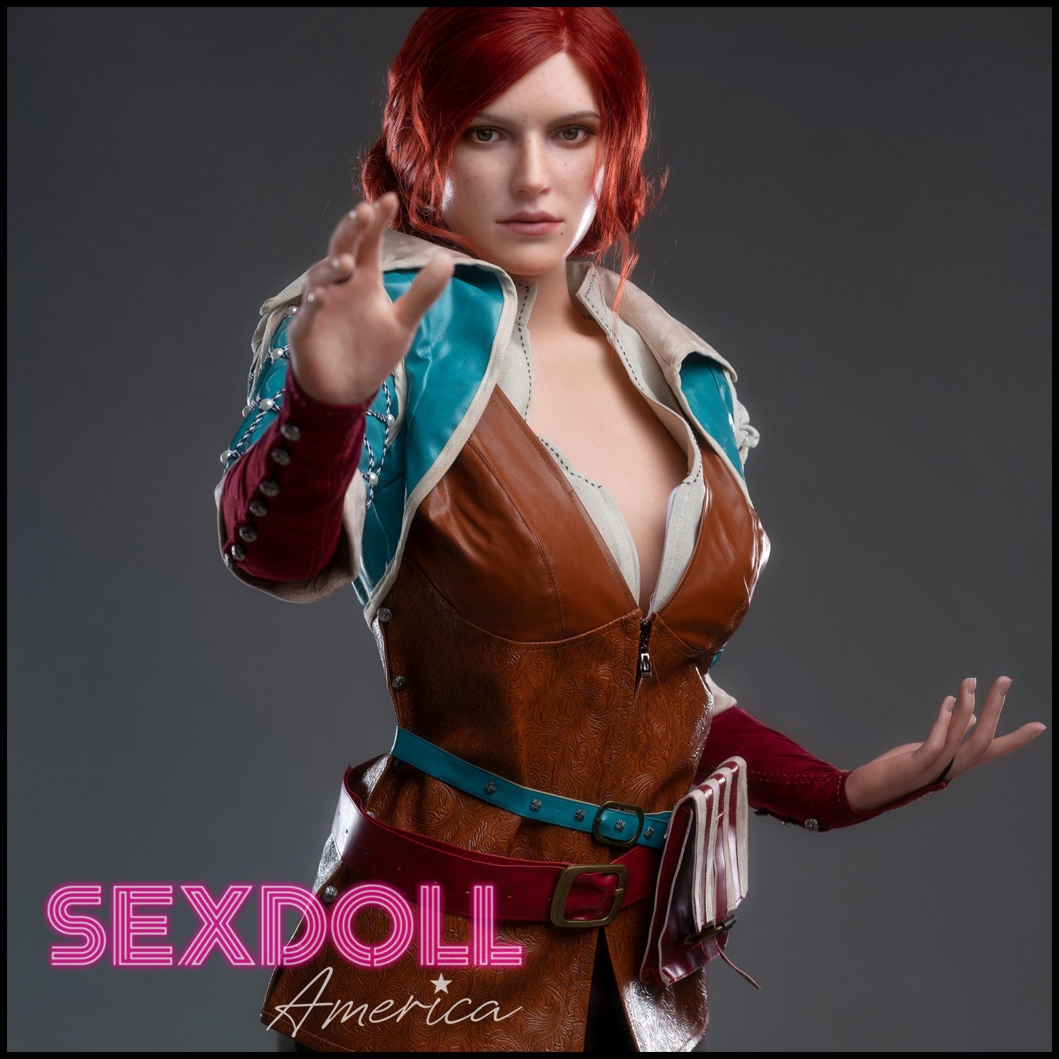 Realistic Sex Doll 168 (5'6") D-Cup Fearless Lady - Full Silicone - Game Lady by Sex Doll America