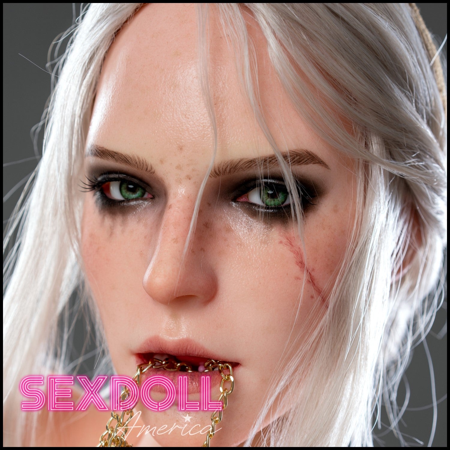 Realistic Sex Doll 168 (5'6") D-Cup Princess - Full Silicone - Game Lady by Sex Doll America