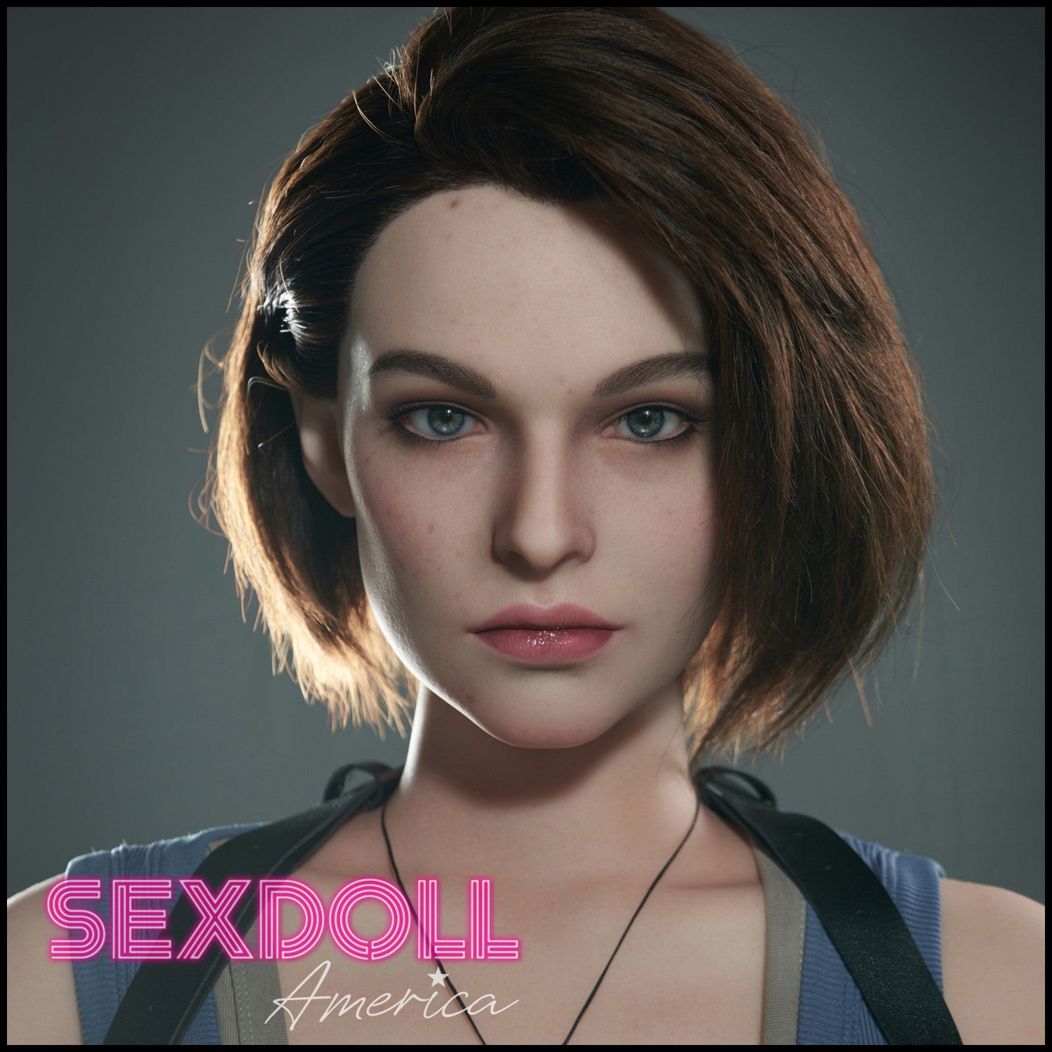 Realistic Sex Doll 168 (5'6") D-Cup Special Agent Lady - Full Silicone - Game Lady by Sex Doll America