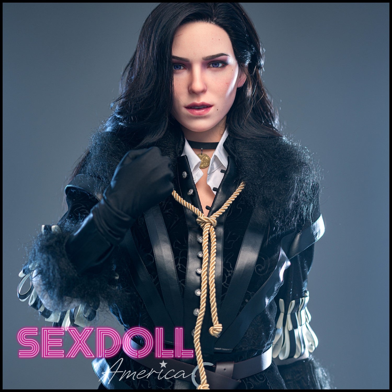 Realistic Sex Doll 168 (5'6") D-Cup Witcher - Full Silicone - Game Lady by Sex Doll America