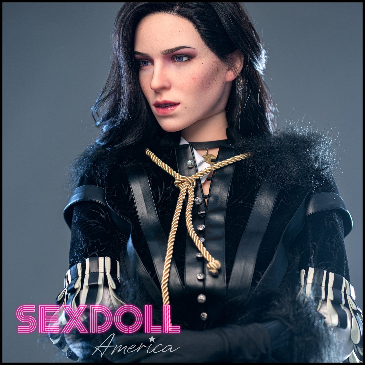 Realistic Sex Doll 168 (5'6") D-Cup Witcher - Full Silicone - Game Lady by Sex Doll America