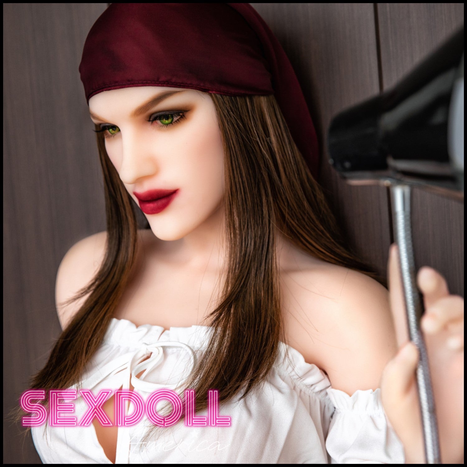 Realistic Sex Doll 168 (5'6") B-Cup Nanette Brunette (Head #21) - HR Doll by Sex Doll America