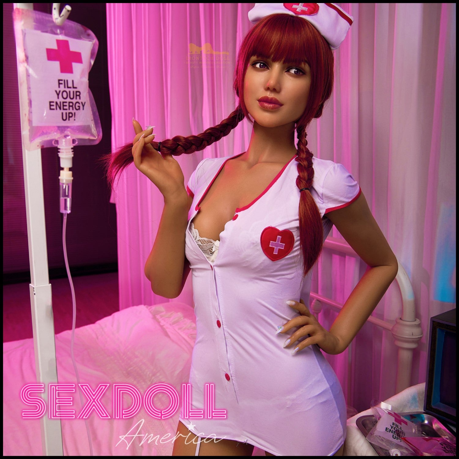 Realistic Sex Doll 168 (5'6") E-Cup Celine (Head #S13) Full Silicone - IRONTECH Dolls by Sex Doll America