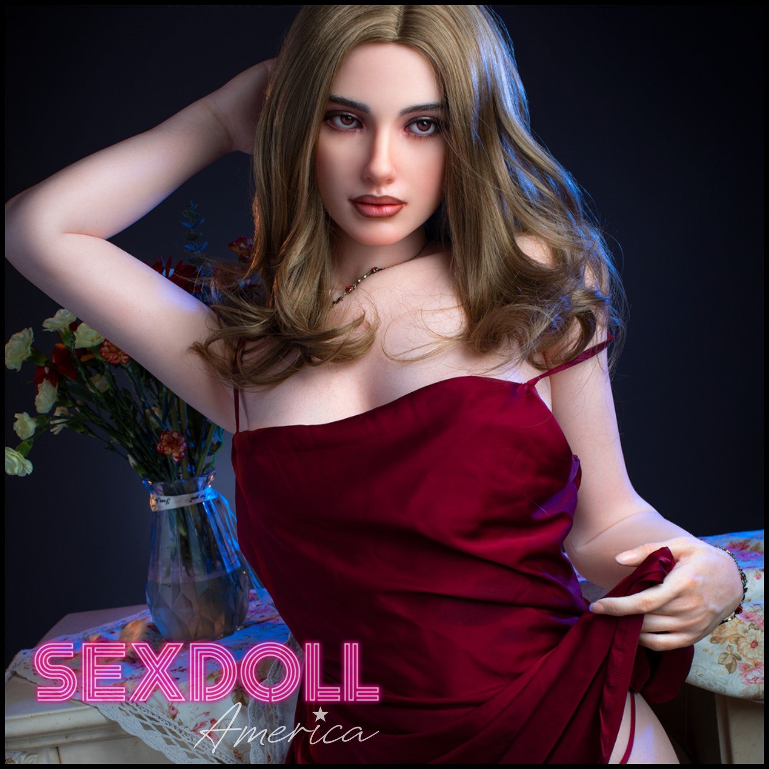 Realistic Sex Doll 168 (5'6") E-Cup Luna (Head #S17) Full Silicone - IRONTECH Dolls by Sex Doll America