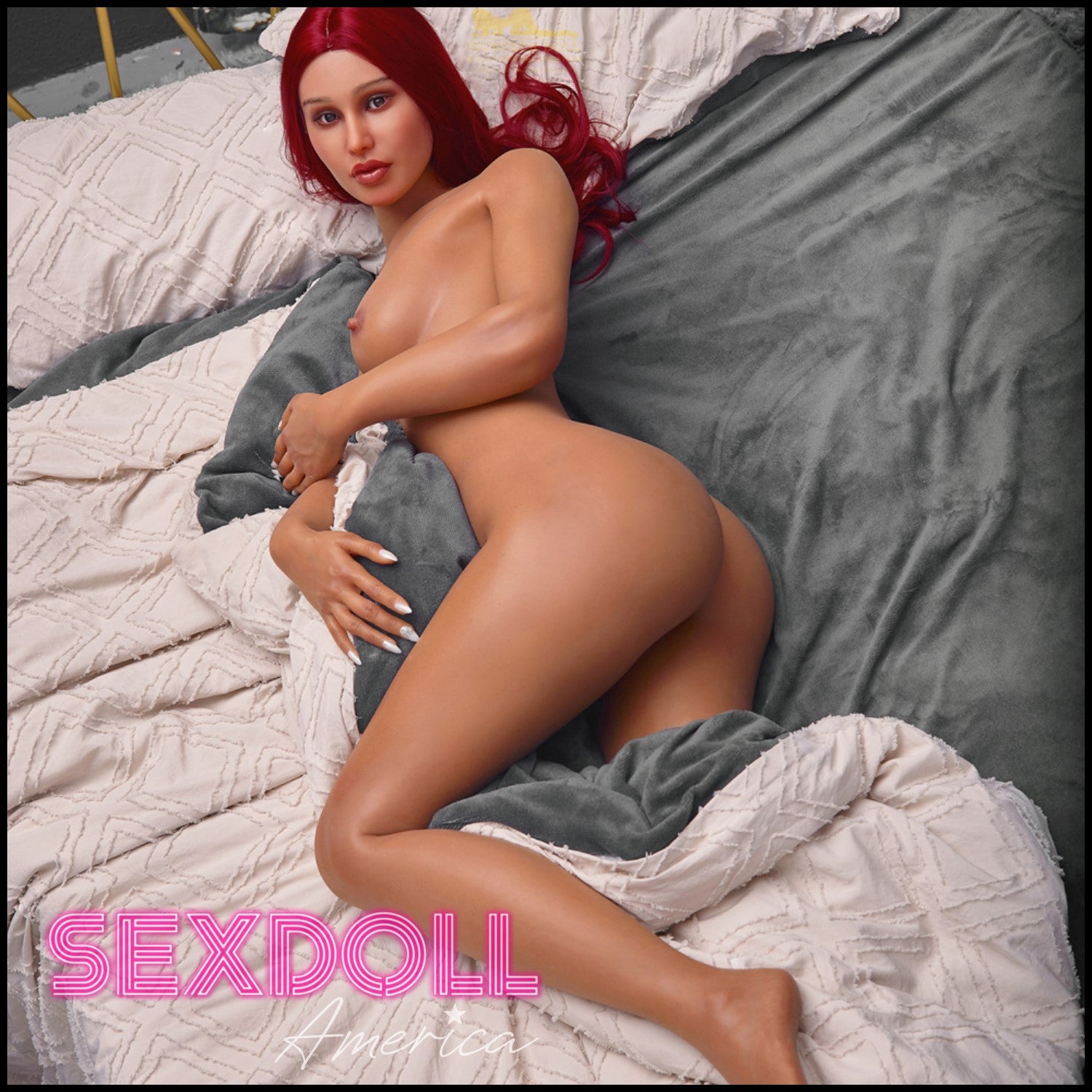 Realistic Sex Doll 168 (5'6") E-Cup Pearl (Head #S19) Full Silicone - IRONTECH Dolls by Sex Doll America