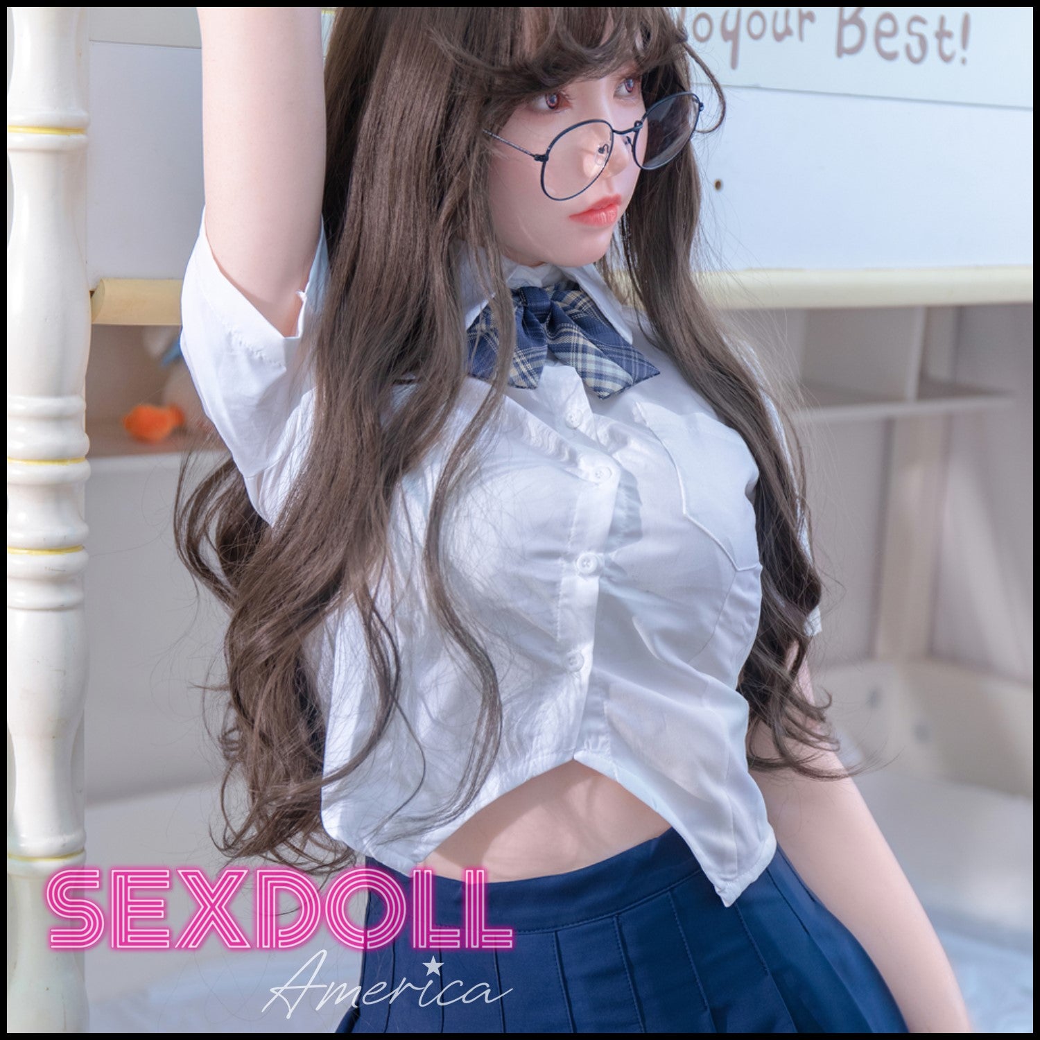 Realistic Sex Doll 168 (5'6") E-Cup Suki (Head #S20) Full Silicone - IRONTECH Dolls by Sex Doll America
