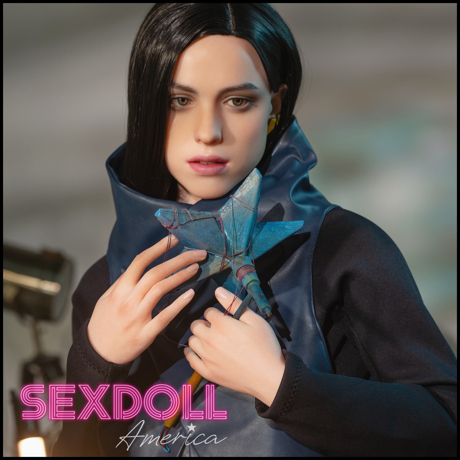 Realistic Sex Doll 168 (5'6") D-Cup Stranding Lady - Full Silicone - Game Lady by Sex Doll America