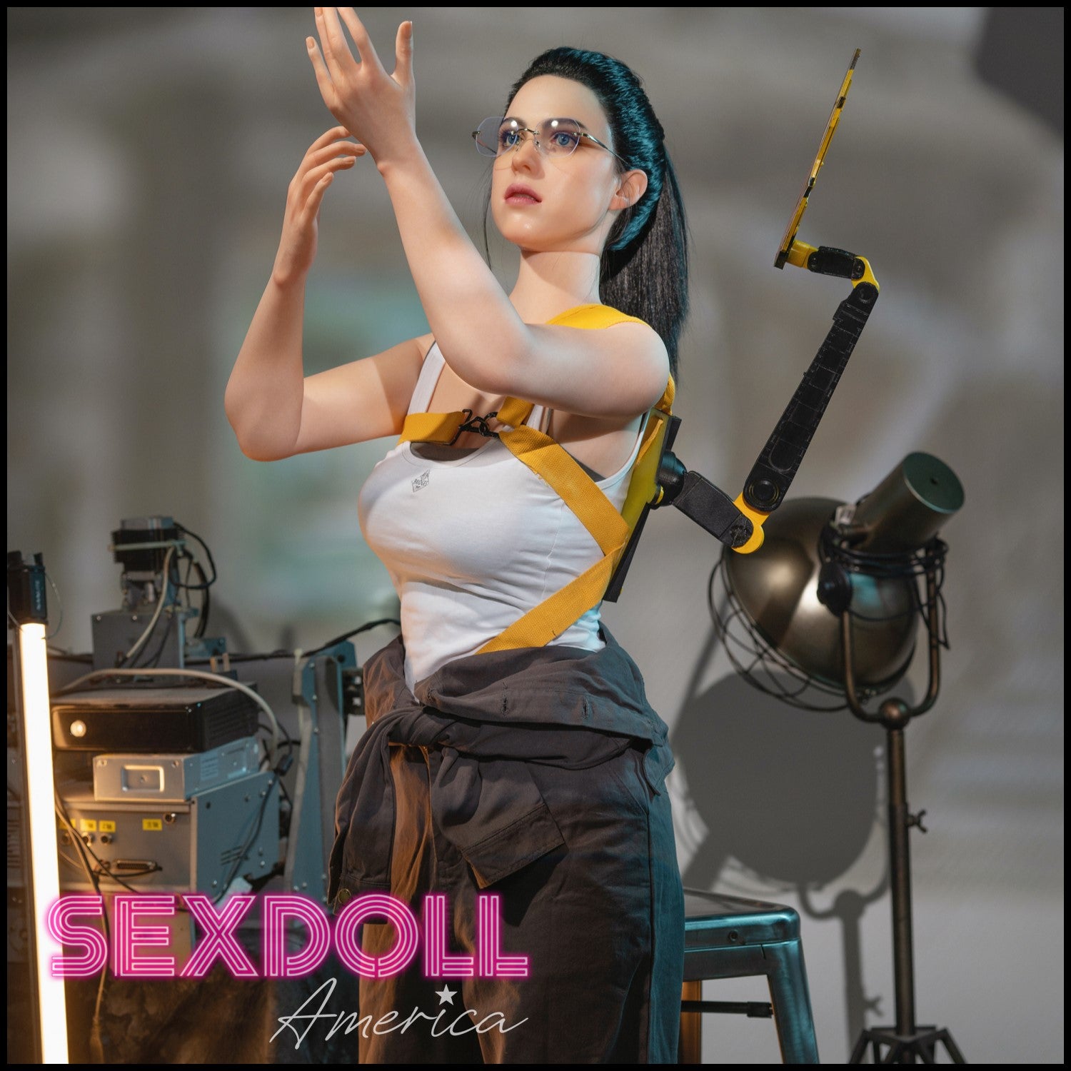 Realistic Sex Doll 168 (5'6") D-Cup Lady Death - Full Silicone - Game Lady by Sex Doll America