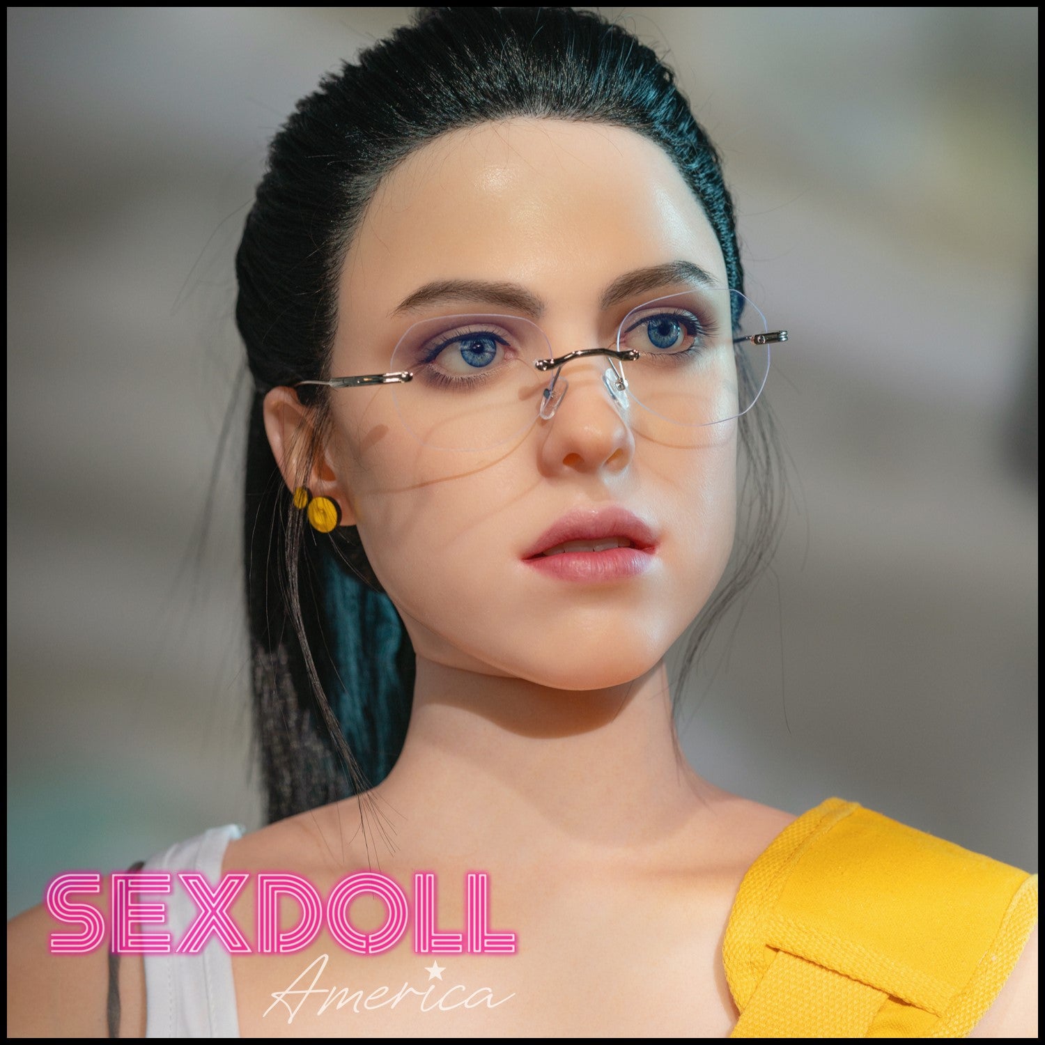 Realistic Sex Doll 168 (5'6") D-Cup Lady Death - Full Silicone - Game Lady by Sex Doll America