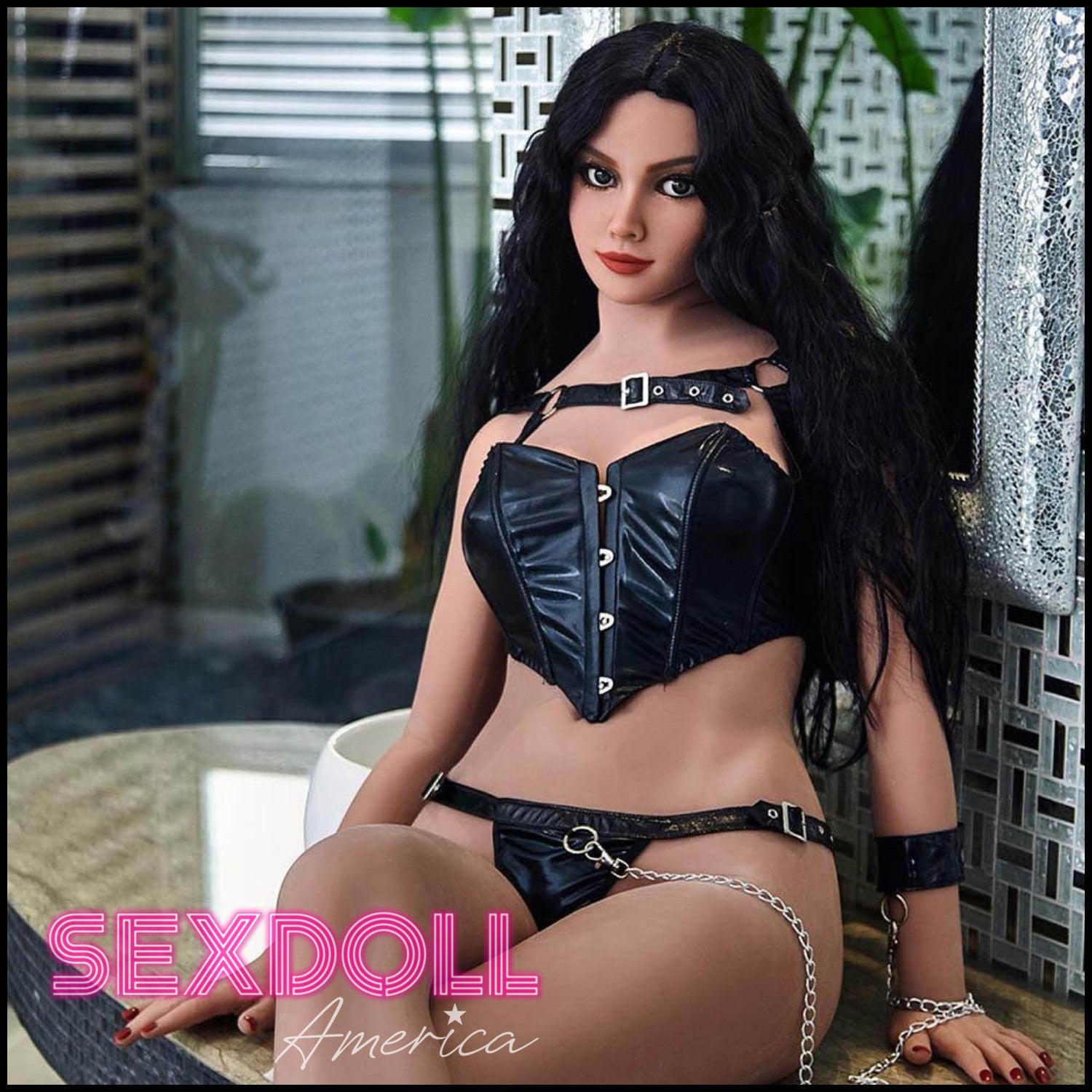 Realistic Sex Doll 168 (5'6") C-Cup Hellen Light Brown Skin Plus - IRONTECH Dolls by Sex Doll America