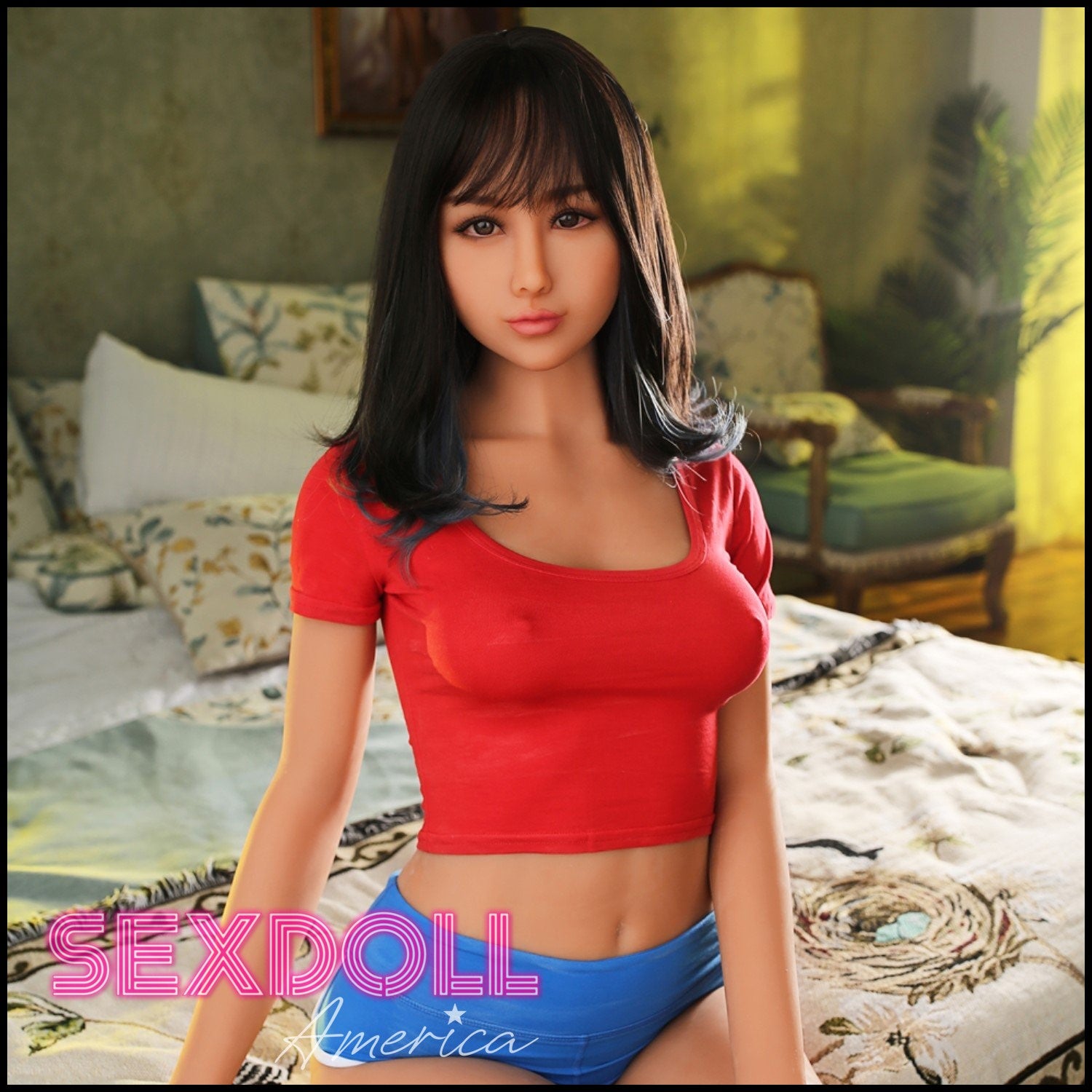 Realistic Sex Doll 168 (5'6") C-Cup Saya Brunette - IRONTECH Dolls by Sex Doll America