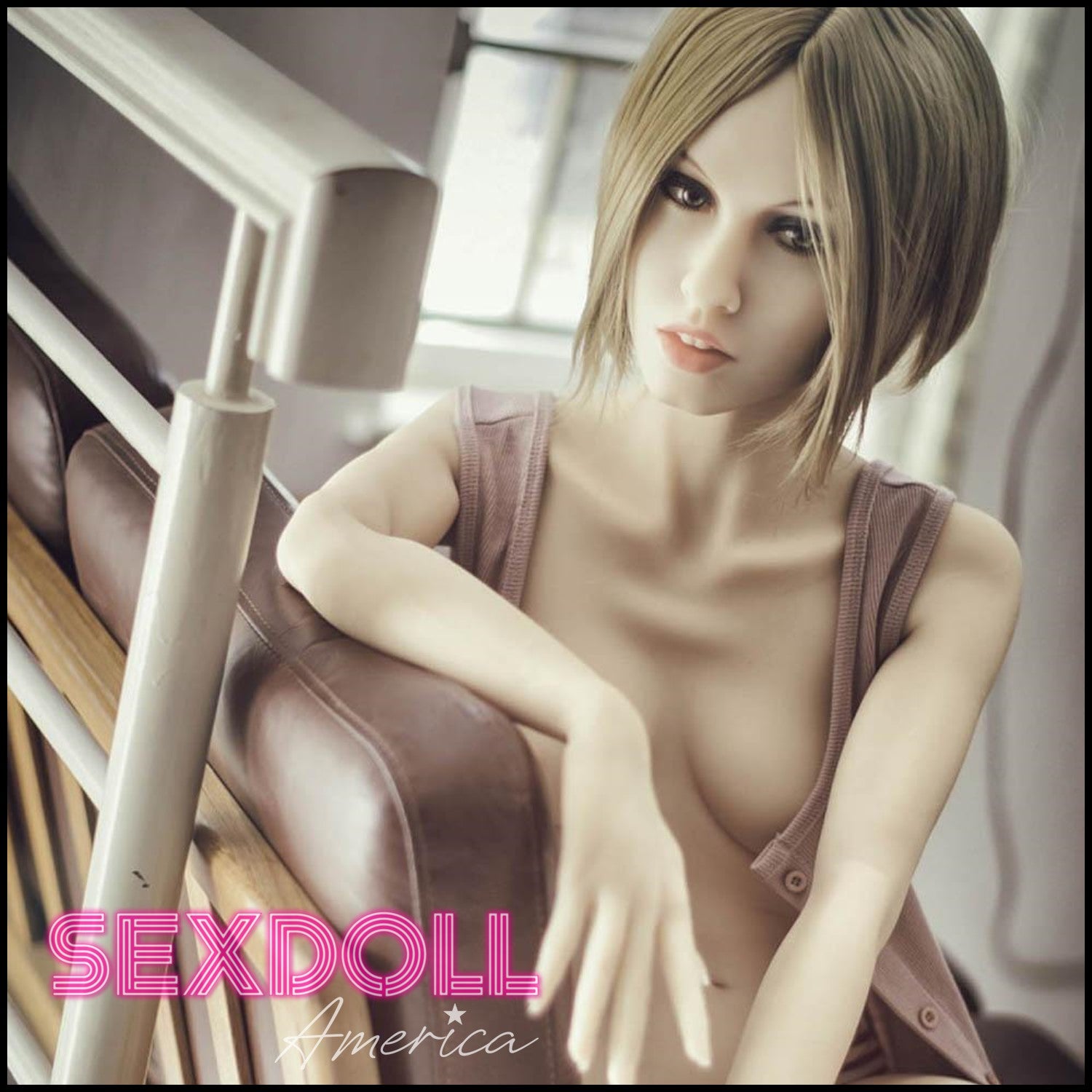 Realistic Sex Doll 168 (5'6") A-Cup Gabrielle - WM Doll by Sex Doll America