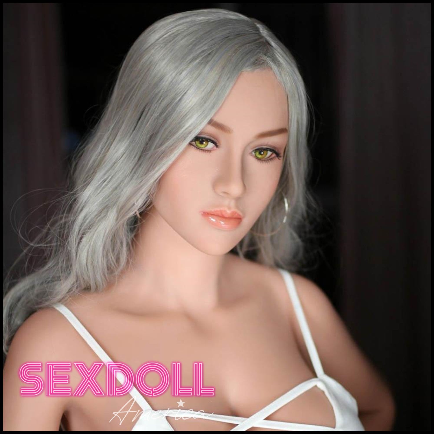 Realistic Sex Doll 168 (5'6") E-Cup Peyton Silver - WM Doll by Sex Doll America