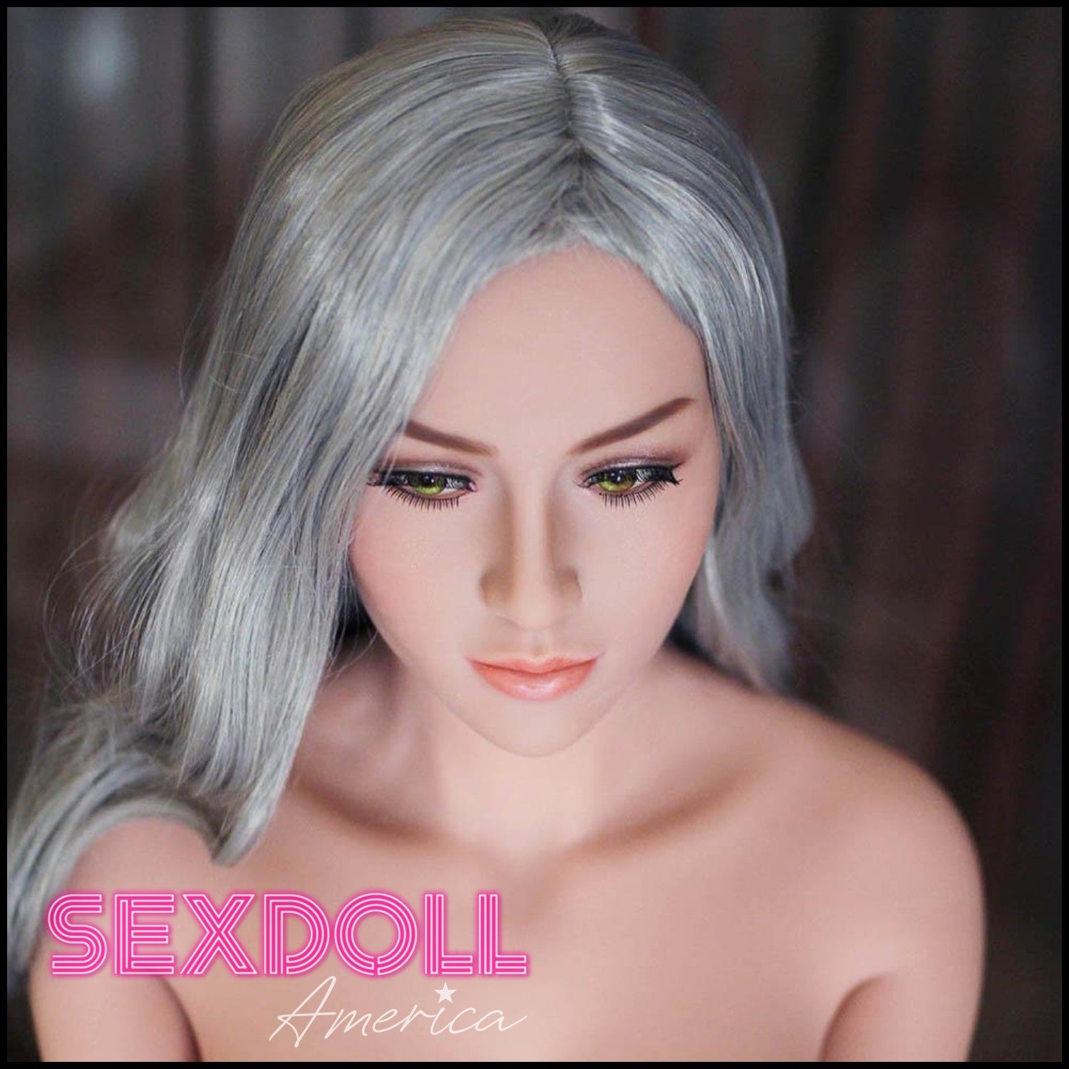 Realistic Sex Doll 168 (5'6") E-Cup Peyton Silver - WM Doll by Sex Doll America