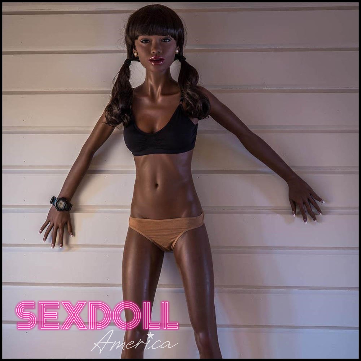 Realistic Sex Doll 168 (5'6") A-Cup Tara Medium Hair with Bangs - WM Doll by Sex Doll America