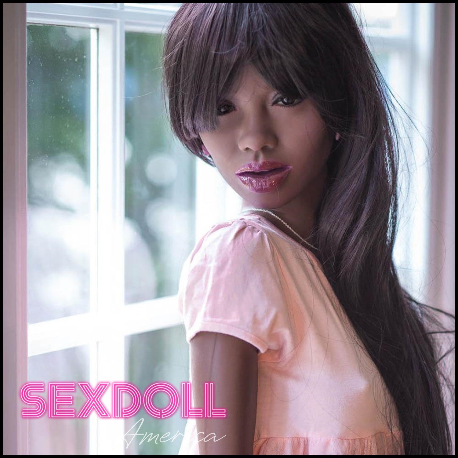 Realistic Sex Doll 168 (5'6") A-Cup Tara Long Hair with Bangs - WM Doll by Sex Doll America