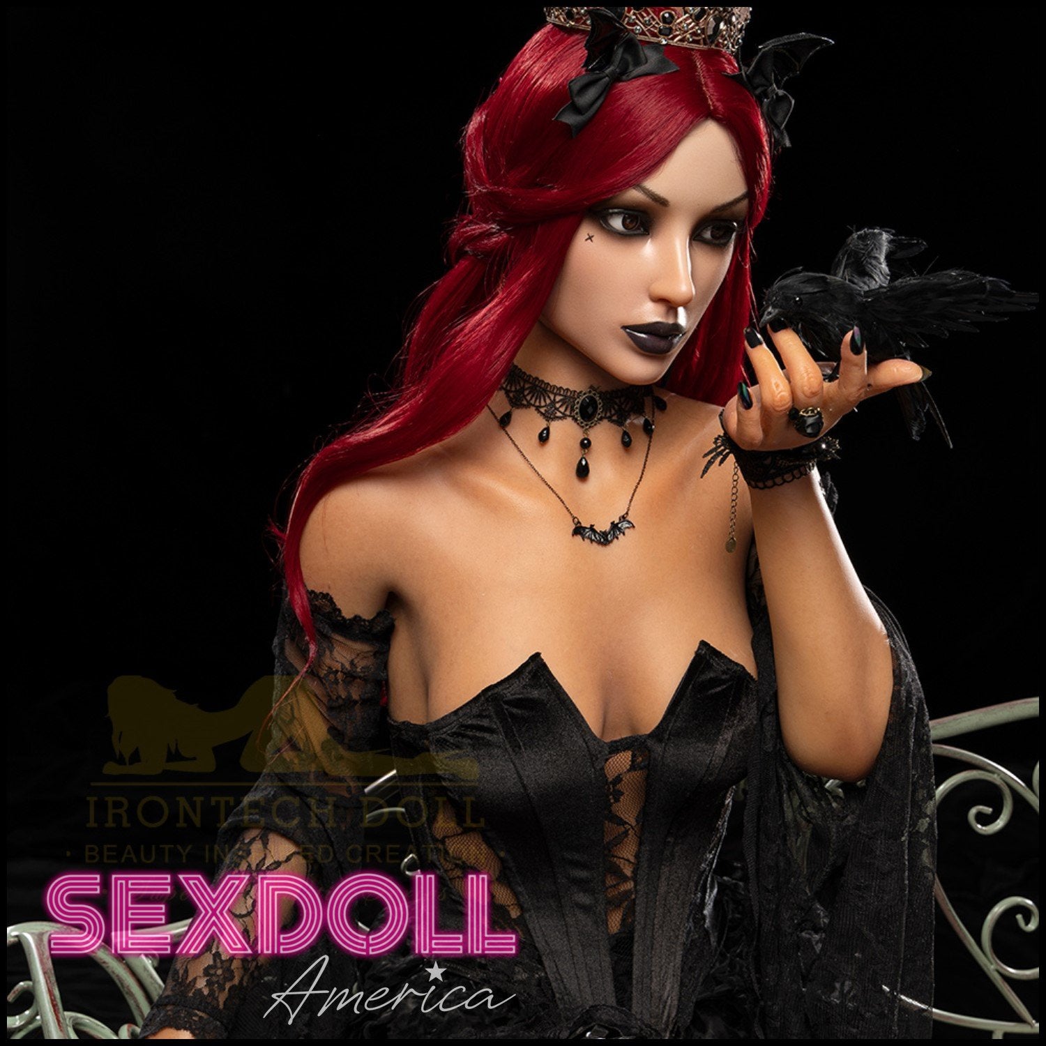 Realistic Sex Doll 169 (5'6") E-Cup Gia (Head #S47) Full Silicone - IRONTECH Dolls by Sex Doll America