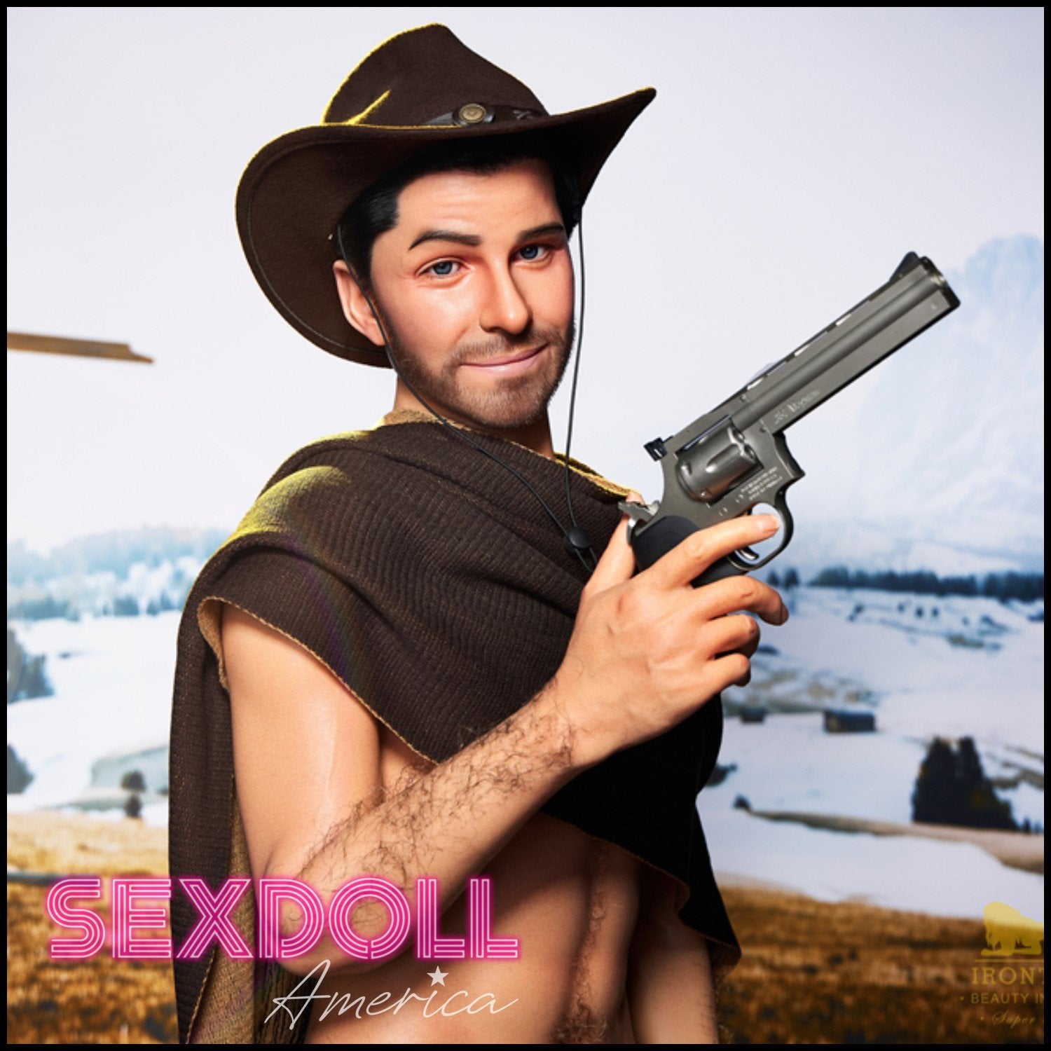 Realistic Sex Doll 170 (5'7") Allen (Head #M6) Male - Full Silicone - IRONTECH Dolls by Sex Doll America