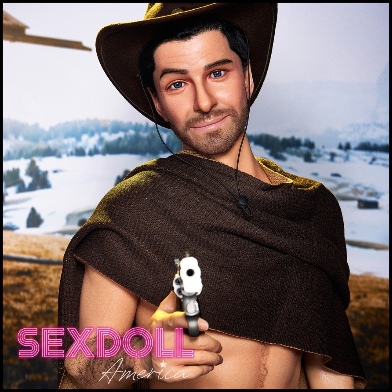 Realistic Sex Doll 170 (5'7") Allen (Head #M6) Male - Full Silicone - IRONTECH Dolls by Sex Doll America