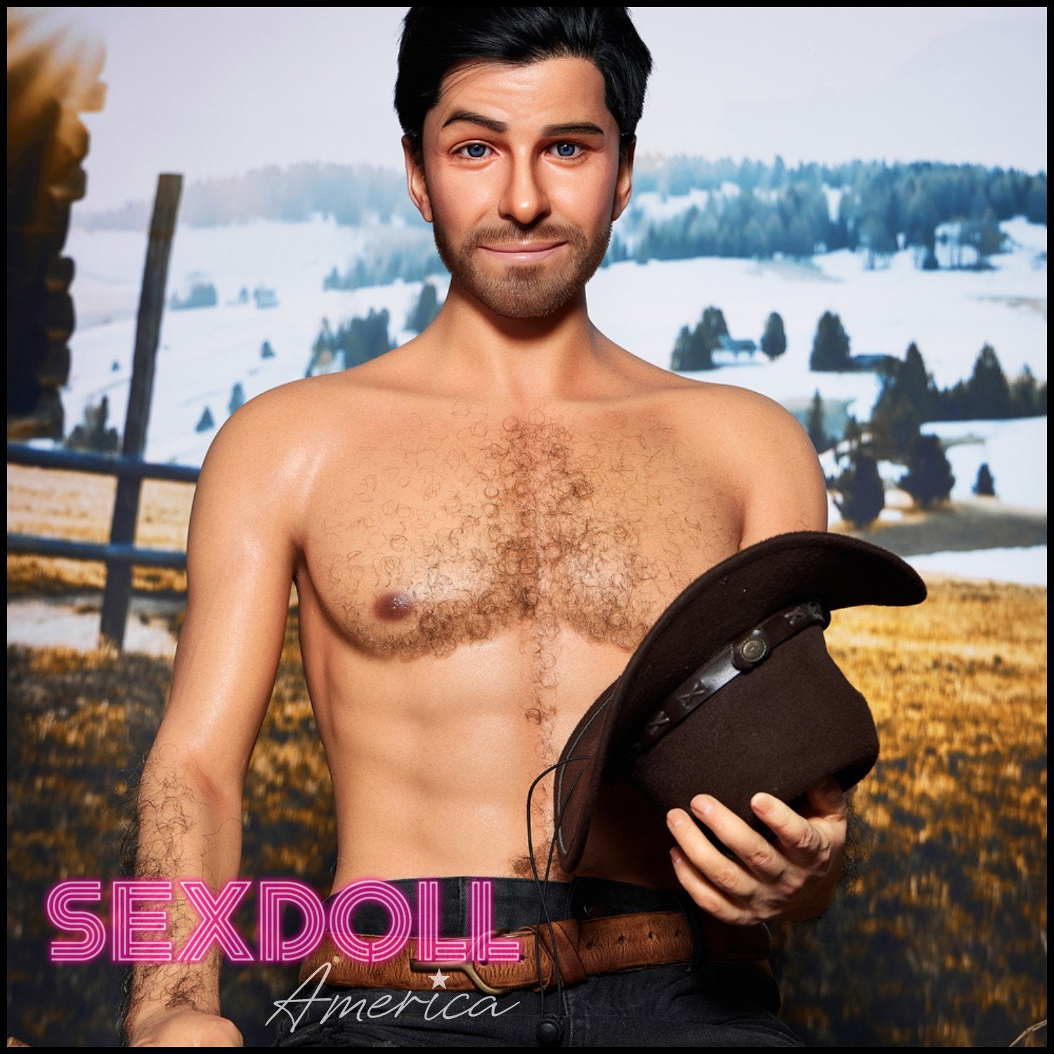 Realistic Sex Doll 170 (5'7") Allen (Head #M6) Male - Full Silicone - IRONTECH Dolls by Sex Doll America