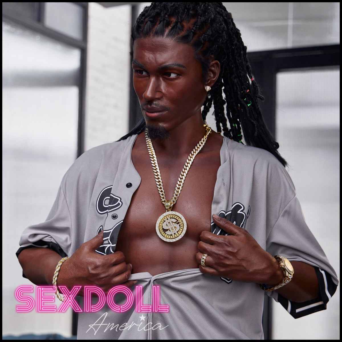 Realistic Sex Doll 170 (5'7") Bill (Head #M7) Male - Full Silicone - IRONTECH Dolls by Sex Doll America