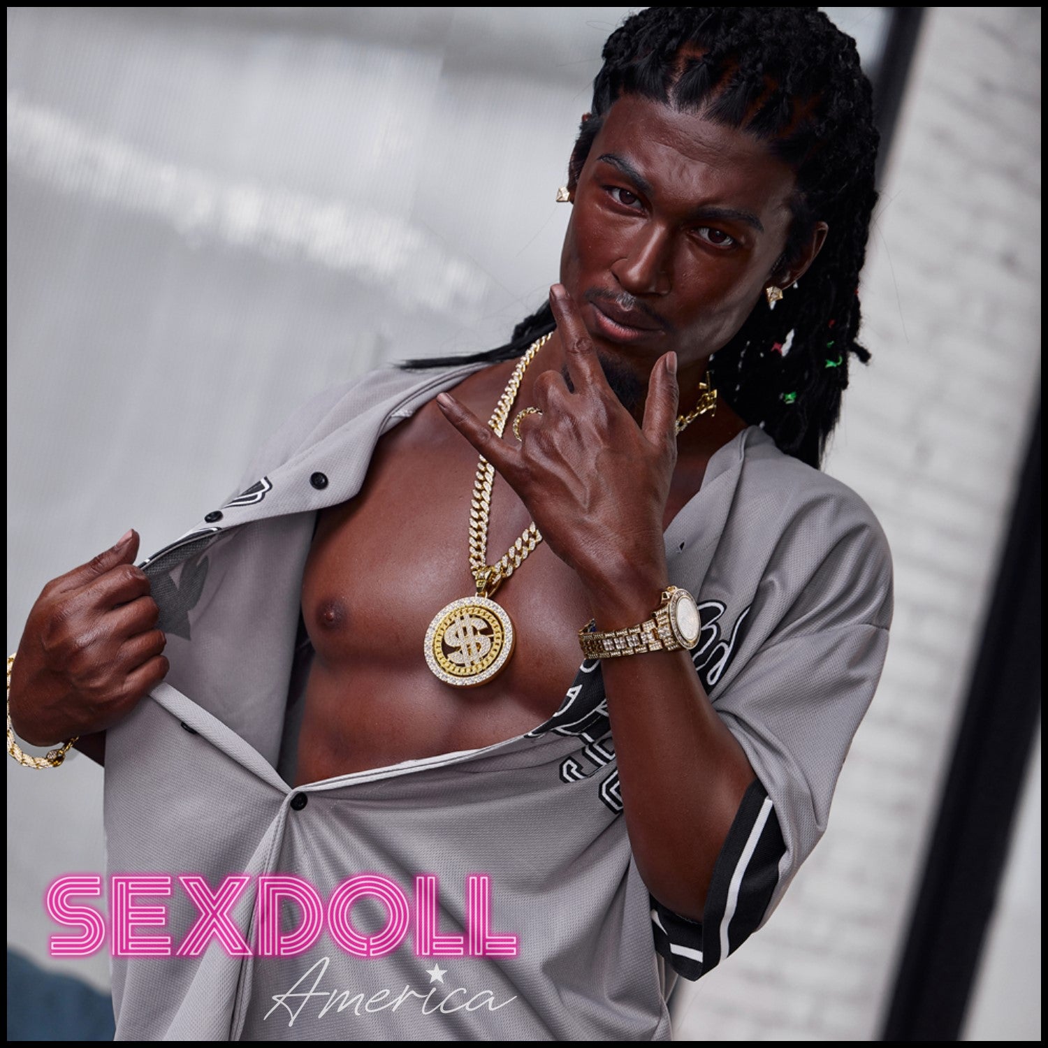 Realistic Sex Doll 170 (5'7") Bill (Head #M7) Male - Full Silicone - IRONTECH Dolls by Sex Doll America