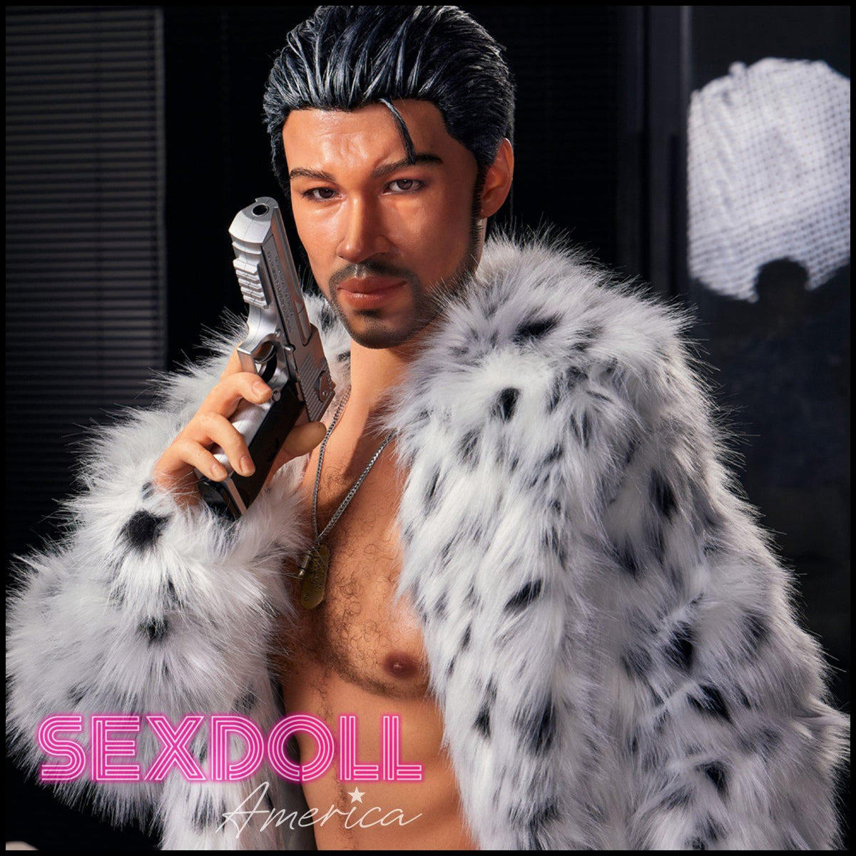 Realistic Sex Doll 170 (5'7") Bill Sexy (Head #M7) Male - Full Silicone - IRONTECH Dolls by Sex Doll America
